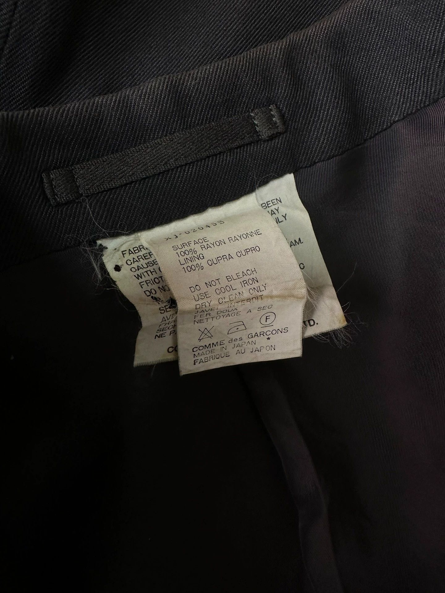 Comme des Garcons Comme des Garçons 93AW De-color Period Jacket Y/G/G Size US S / EU 44-46 / 1 - 6 Thumbnail