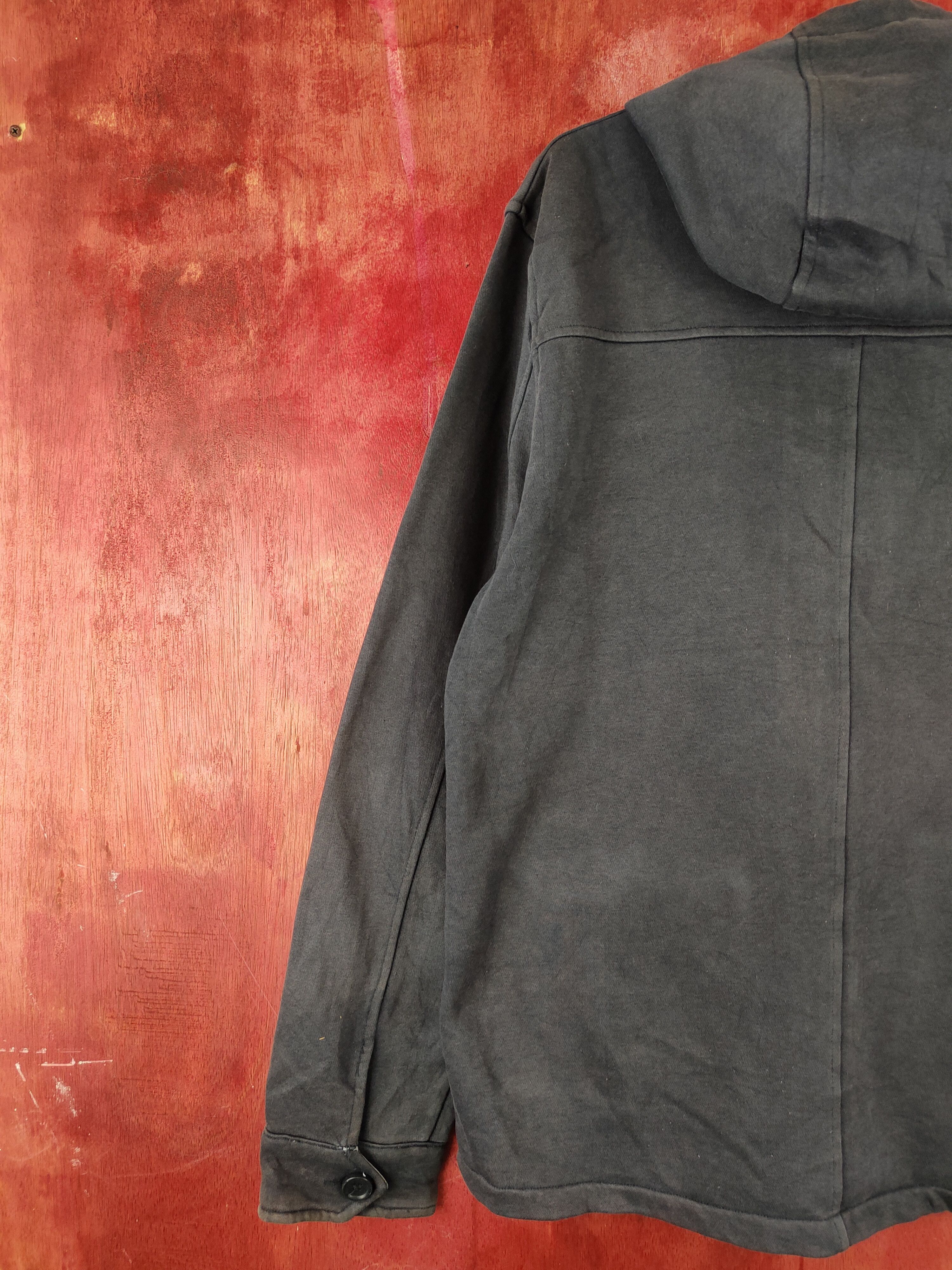 Japanese Brand Japan Dark Blue Faded Hoodie Sweaters #S2401 Size US M / EU 48-50 / 2 - 10 Thumbnail