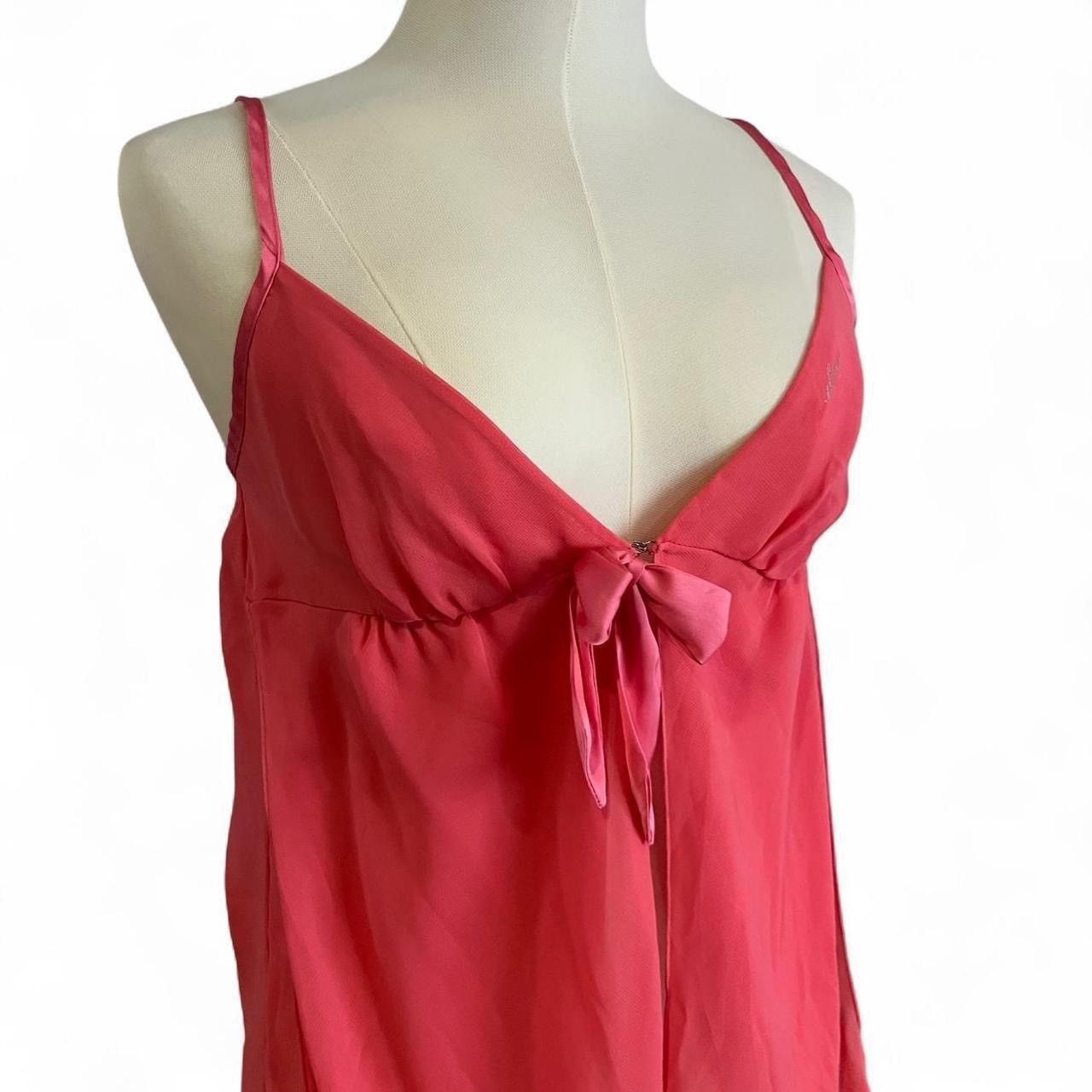 Other Vintage Y2K Sheer pink babydoll slip 💕 Size S / US 4 / IT 40 - 2 Thumbnail