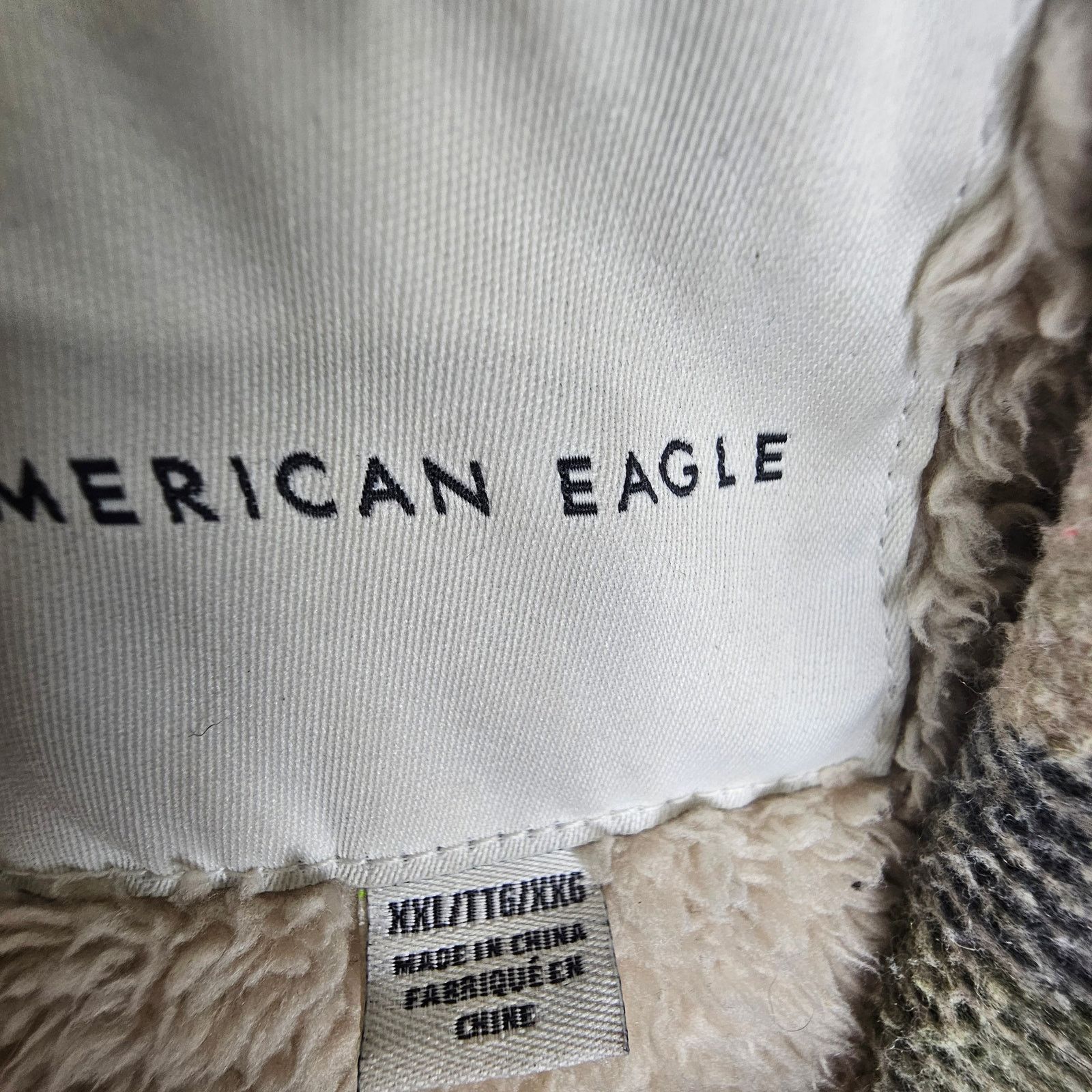 American Eagle Outfitters American Eagle Oversized Flannel Chore Coat Barn Jacket XXL Size XXL / US 16-18 / IT 52-54 - 7 Thumbnail