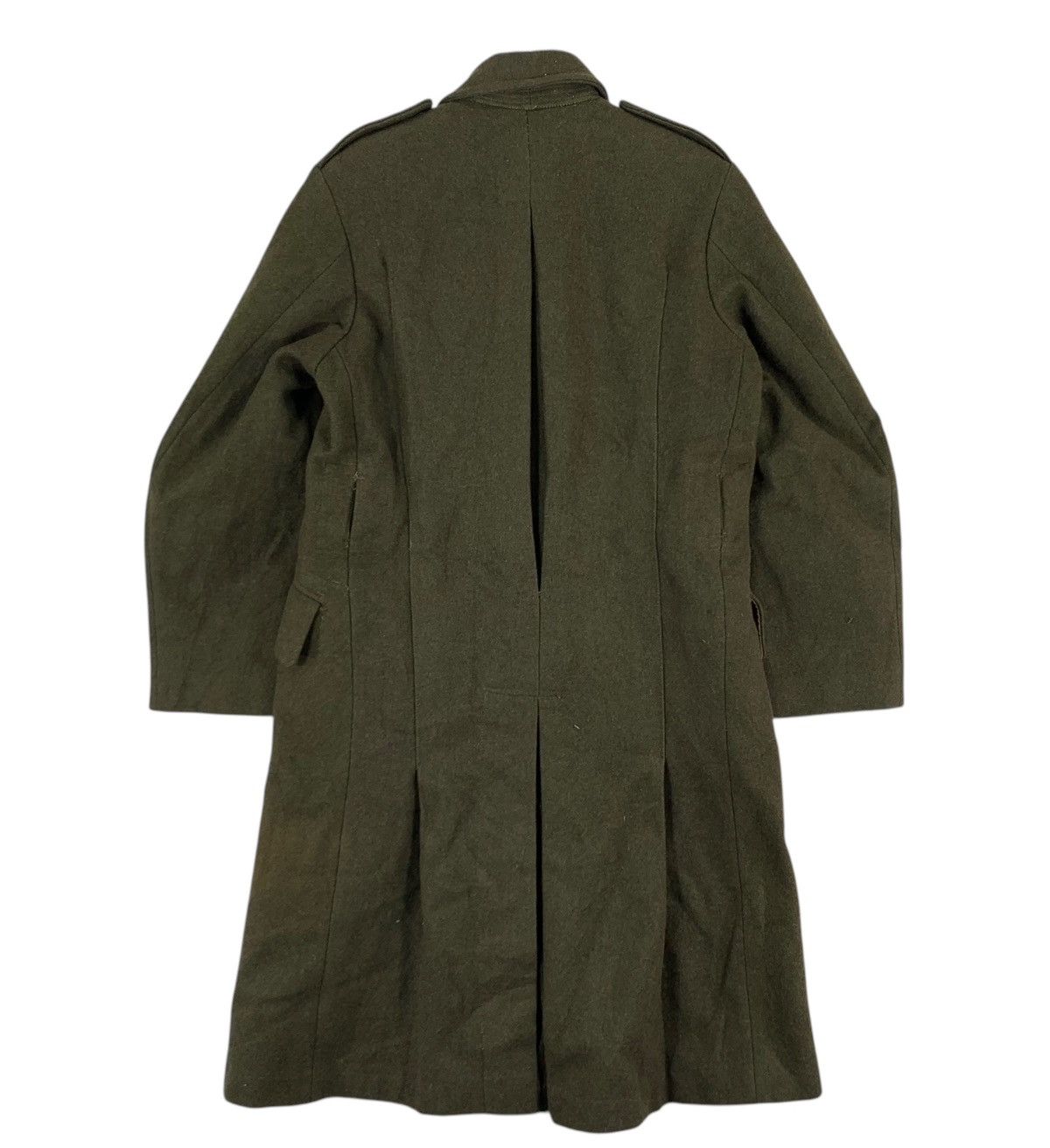 Vintage VINTAGE 1950s BRITISH MILITARY GREAT COAT DISMOUNTED Size US M / EU 48-50 / 2 - 12 Thumbnail