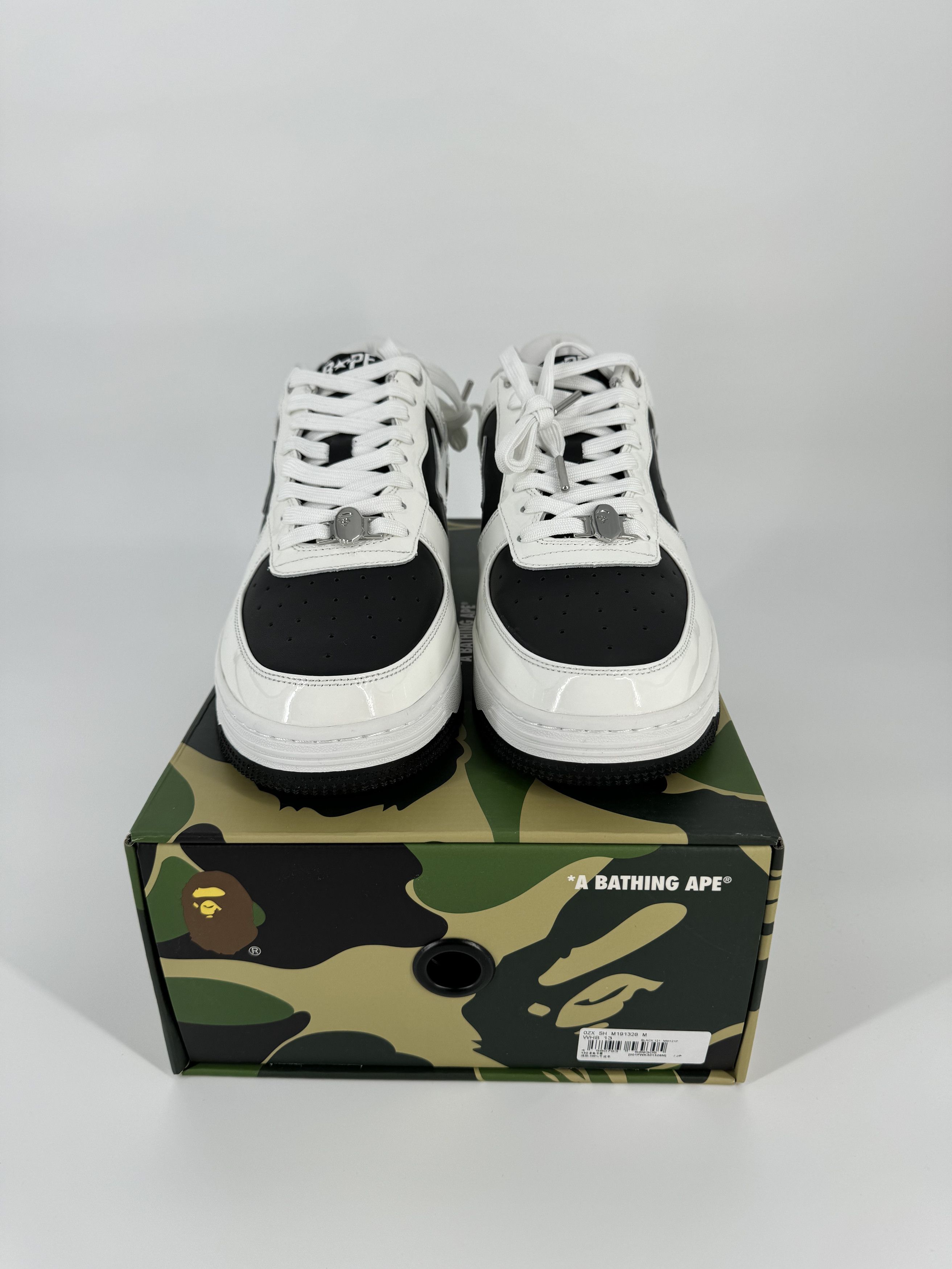 Bape Bape Sta #6 Black Size US 13 / EU 46 - 2 Thumbnail