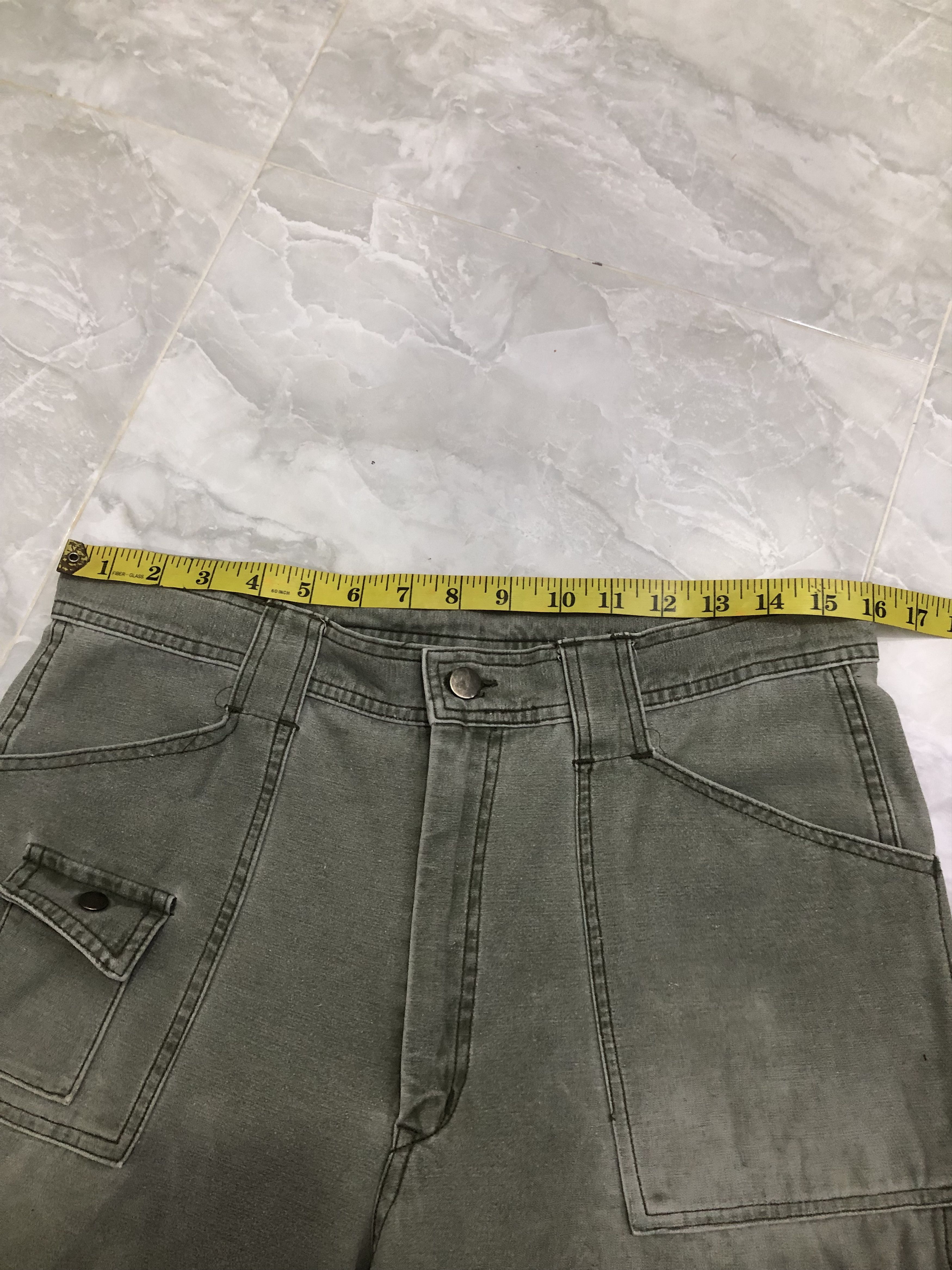 Japanese Brand Win Arrow 3Q Style Japanese Military Cargo Pants Size US 32 / EU 48 - 12 Thumbnail