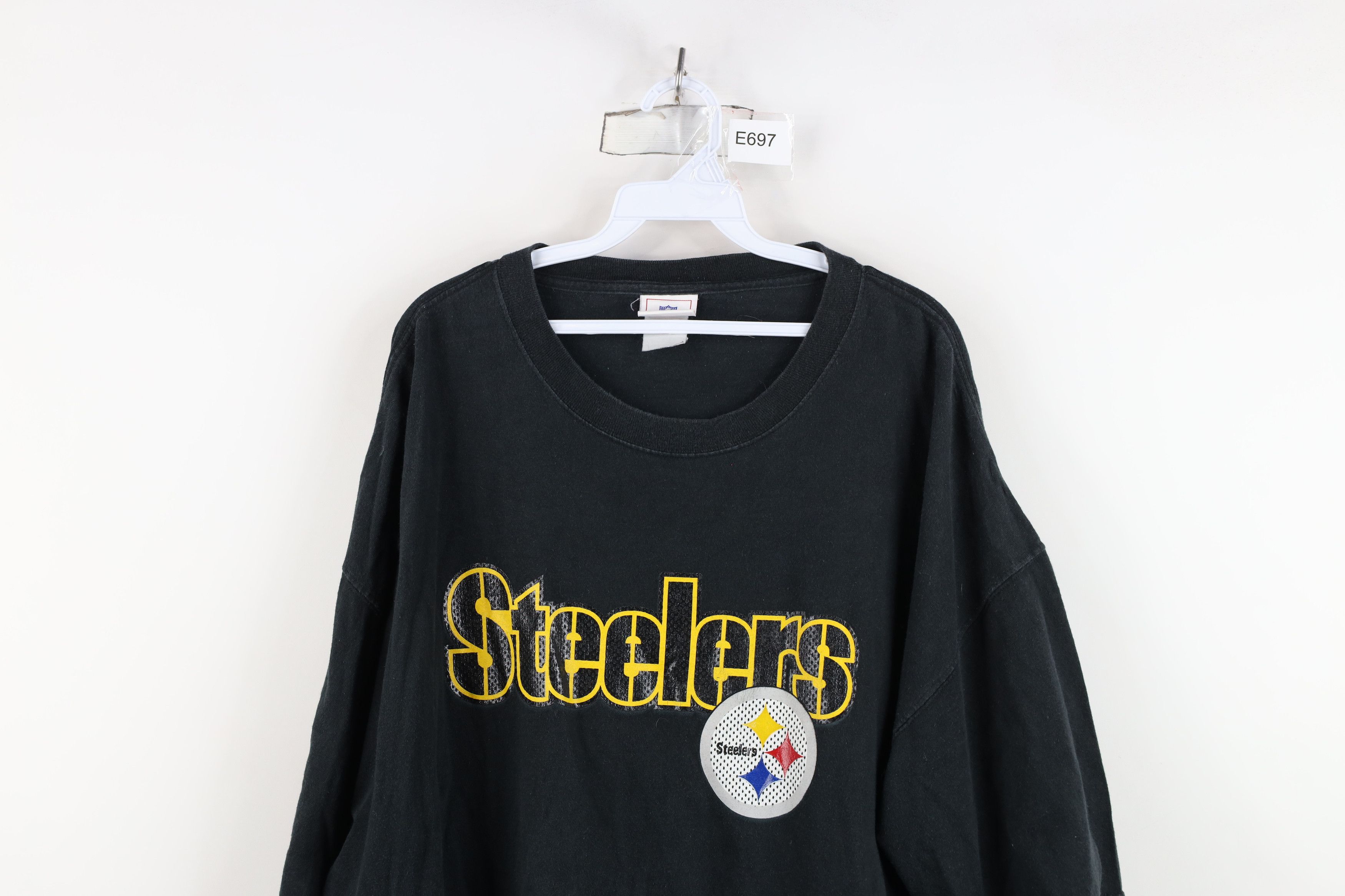 Vintage Vintage NFL Steelers Football Short Sleeve T-Shirt Size US XXL / EU 58 / 5 - 2 Thumbnail