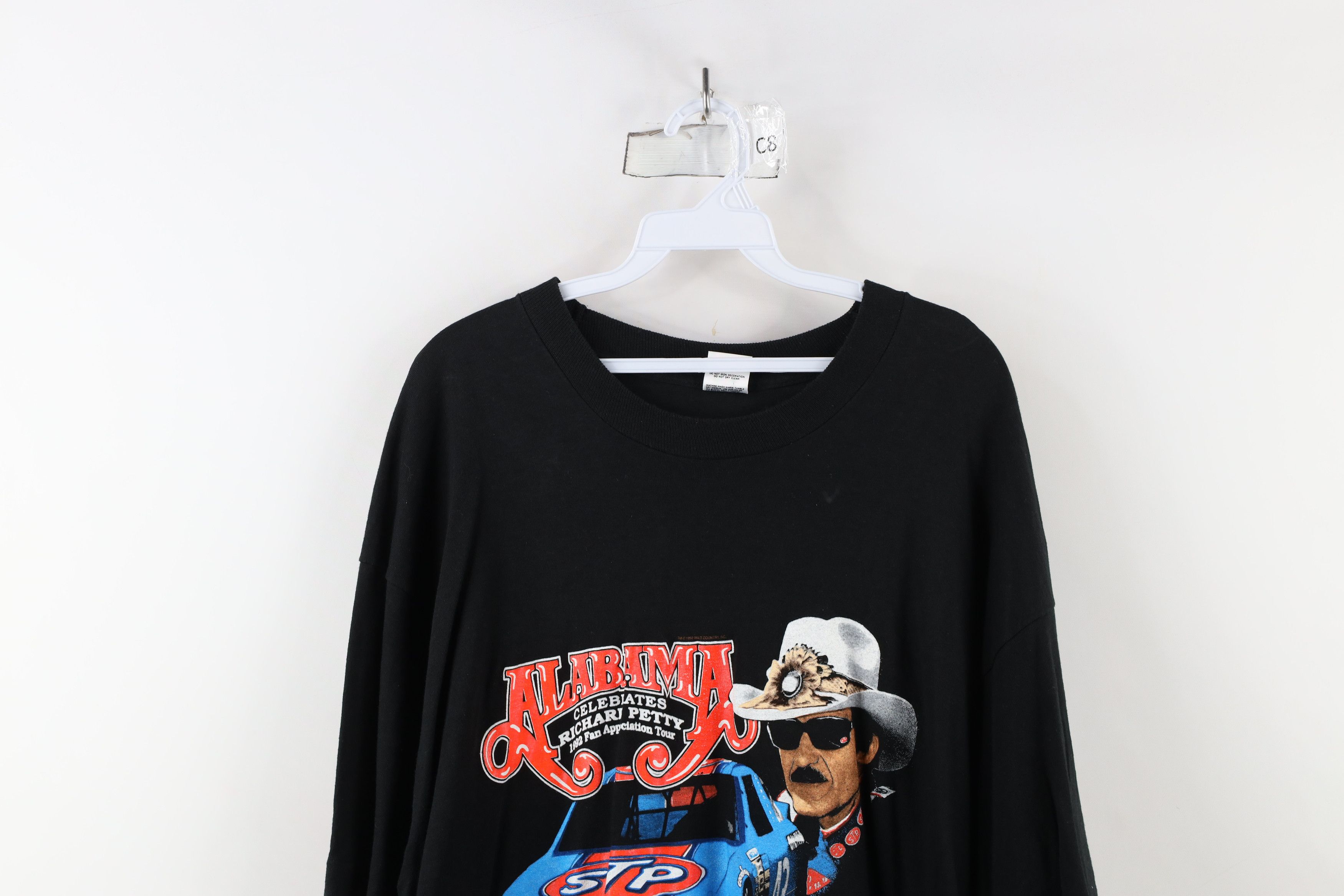 Vintage Vintage 90s NASCAR Racing Alabama Band T-Shirt Black USA Size US XXL / EU 58 / 5 - 2 Thumbnail