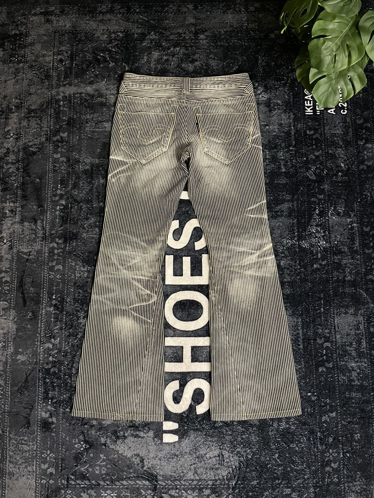 Le Grande Bleu (L.G.B.) × Tornado Mart Tornado Mart Whisker Flare Pant Size US 30 / EU 46 - 9 Thumbnail