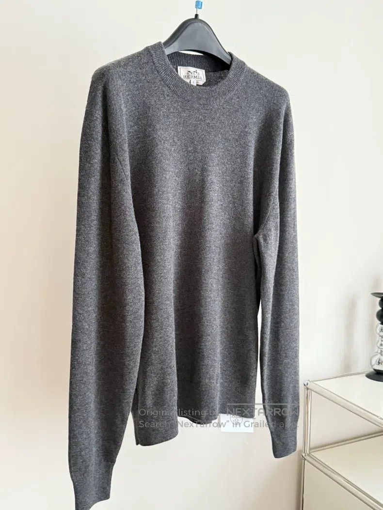 Hermes Hermes Men's 100% Cashmere Knitted Sweater Size US S / EU 44-46 / 1 - 2 Thumbnail