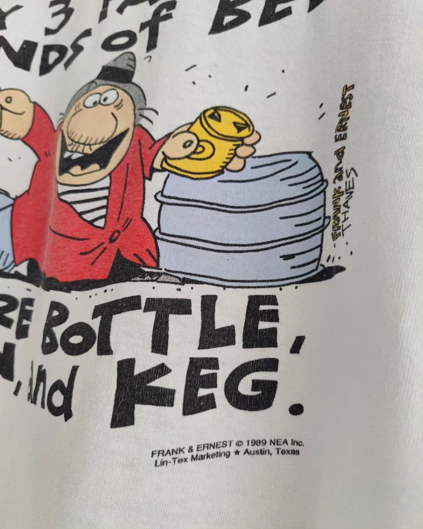 Vintage vintage 1989 Frank & Ernest Size US L / EU 52-54 / 3 - 3 Thumbnail