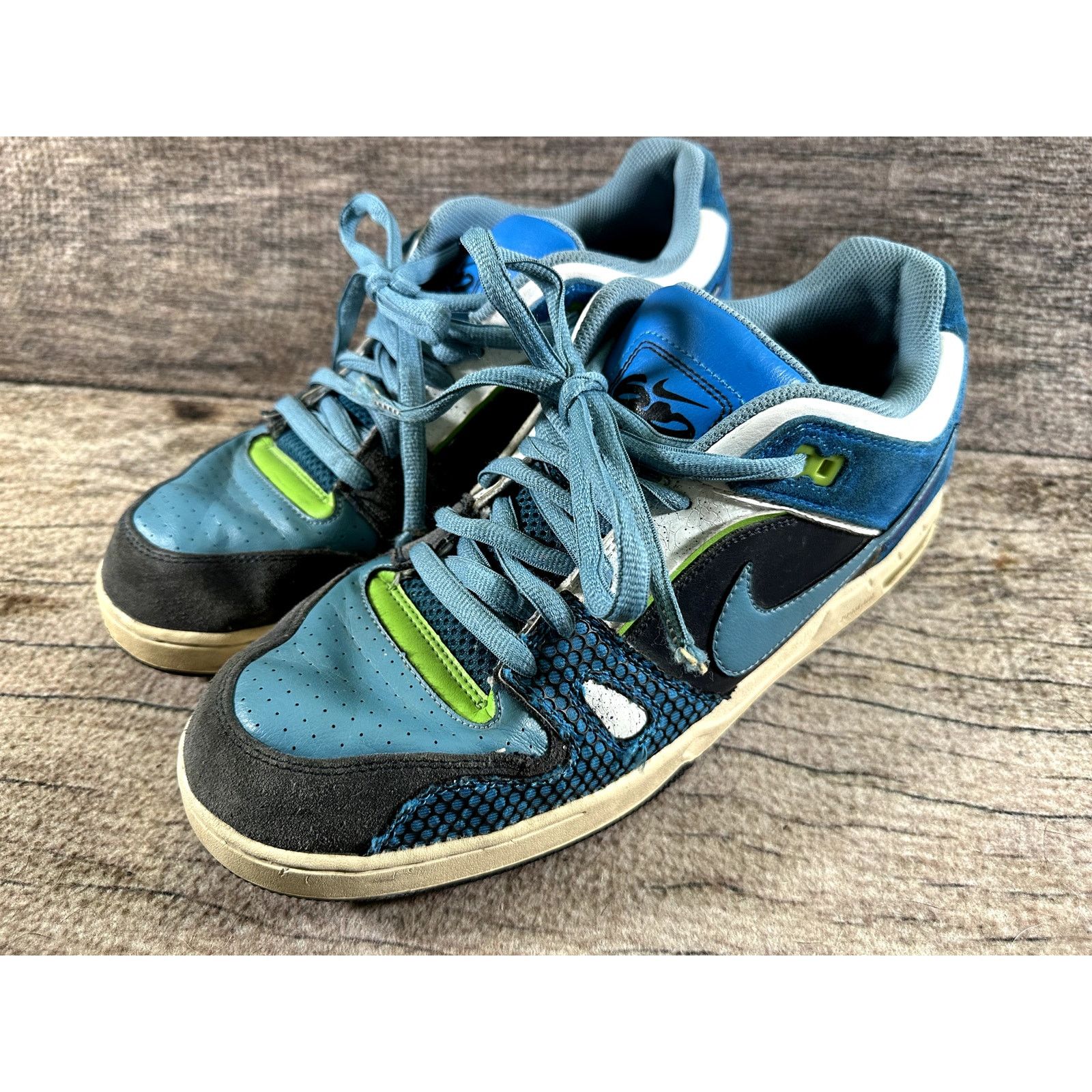 Nike Shoes Zoom Mogan 2 SB 6.0 Orange Black Blue 386390-104 Men\'s Size 11.5 Nike × Streetwear × Vintage Nike Shoes Zoom Mogan 2 SB 6.0  main image 2