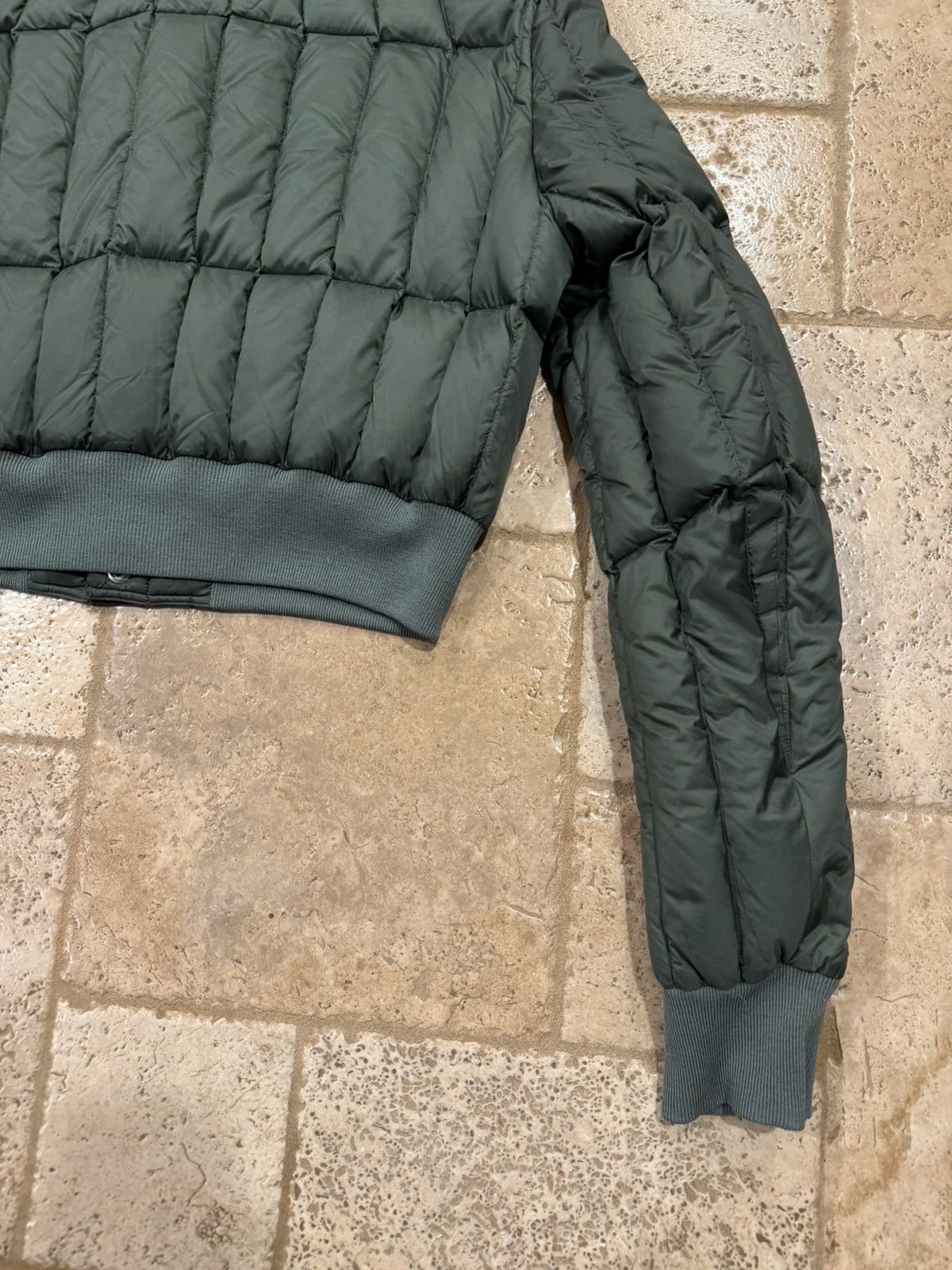 Rick Owens Rick Owens FW21 Gethsemane Geth Padded Green Bomber Jacket Size US L / EU 52-54 / 3 - 10 Thumbnail