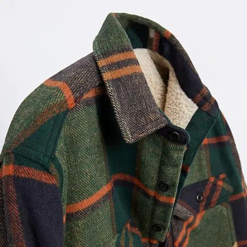 Other Men Autumn Winter Plaid Jacket Size US L / EU 52-54 / 3 - 4 Thumbnail