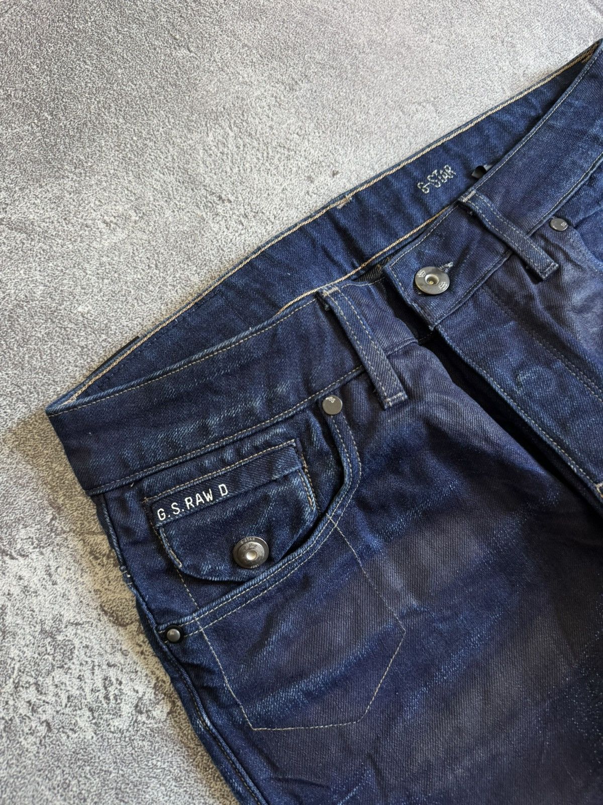 G-Star G star raw 31/32 morris low straight denim pants jeans chino Size US 31 - 8 Thumbnail