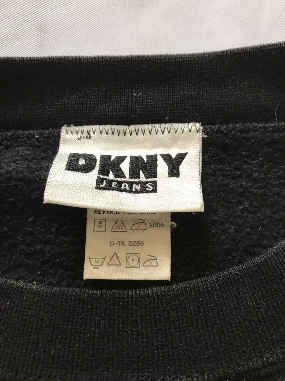 DKNY × Donna Karan Sweatshirt Big Logo DKNY Jeans Size US L / EU 52-54 / 3 - 4 Thumbnail