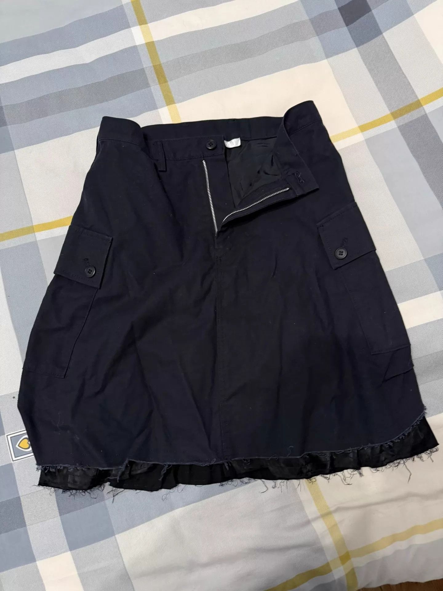 Yohji Yamamoto Y's Yohji Yamamoto skirt 72cm 50-55cm c/p 9/10 authentic Size 26" / US 2 / IT 38 - 2 Thumbnail