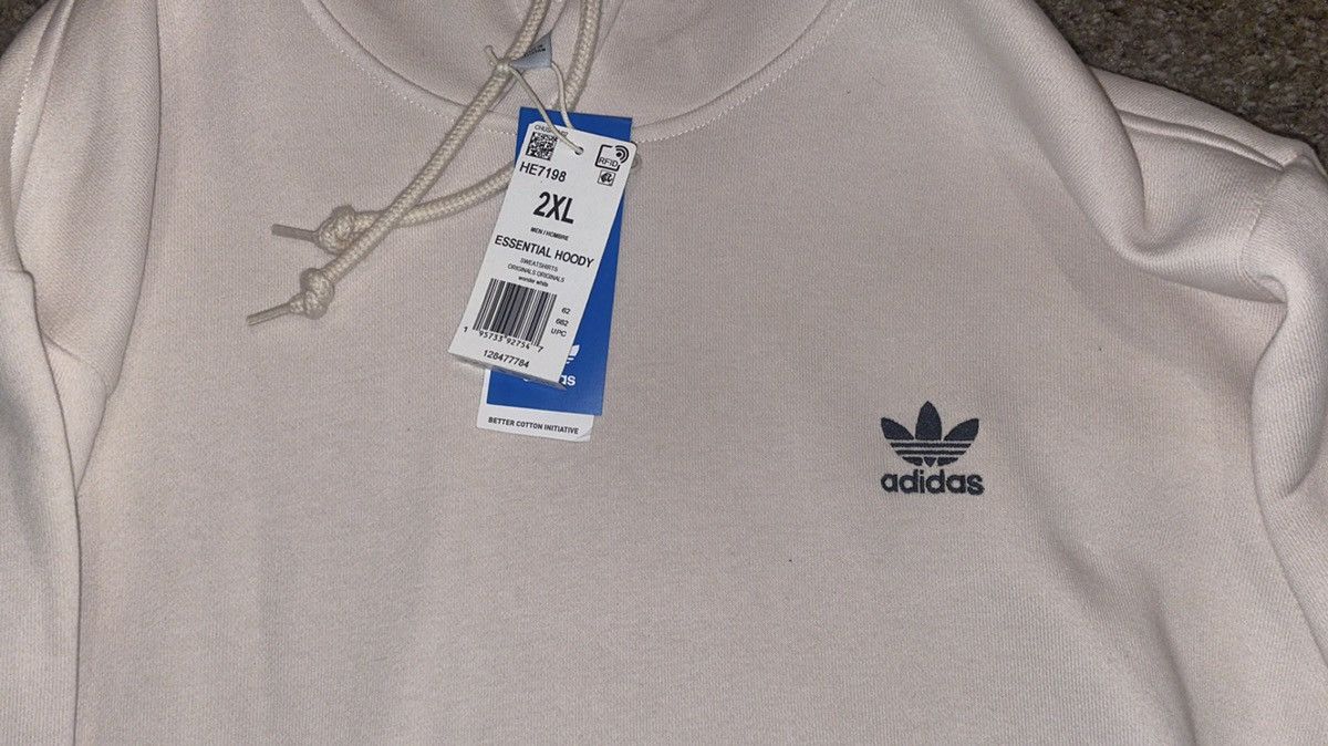 Adidas NEW ADIDAS ESSENTIAL HOODIE Size US XXL / EU 58 / 5 - 2 Thumbnail