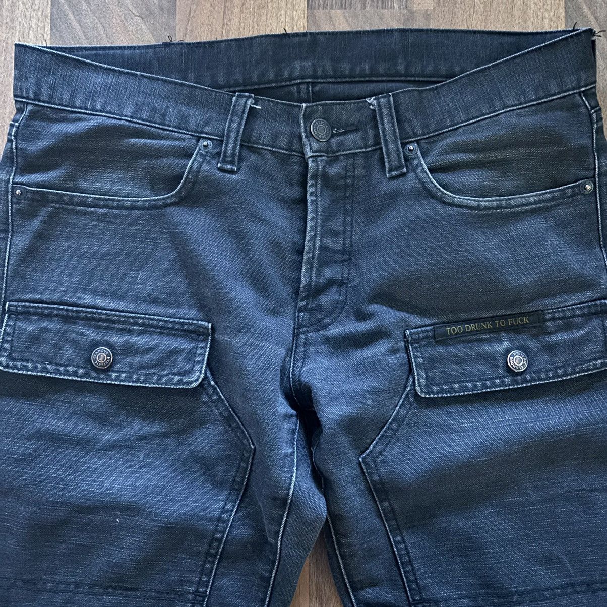 Hysteric Glamour Hysteric Glamour “Too Drunk To Fuck” Double front bottoms Size US 32 / EU 48 - 2 Thumbnail