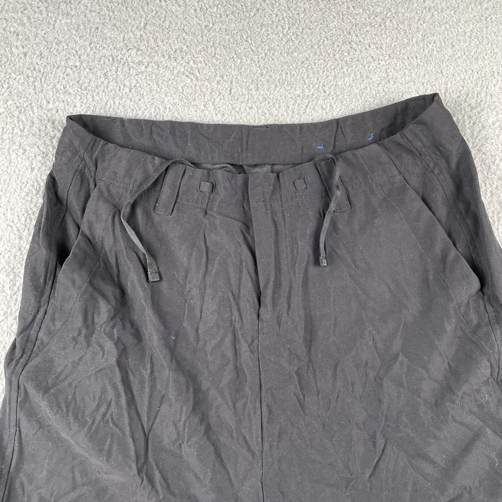 Patagonia Patagonia Women’s 12 Black Activewear Skirt Long Drawstring Polyester EUC Size 34" / US 12 / IT 48 - 2 Thumbnail