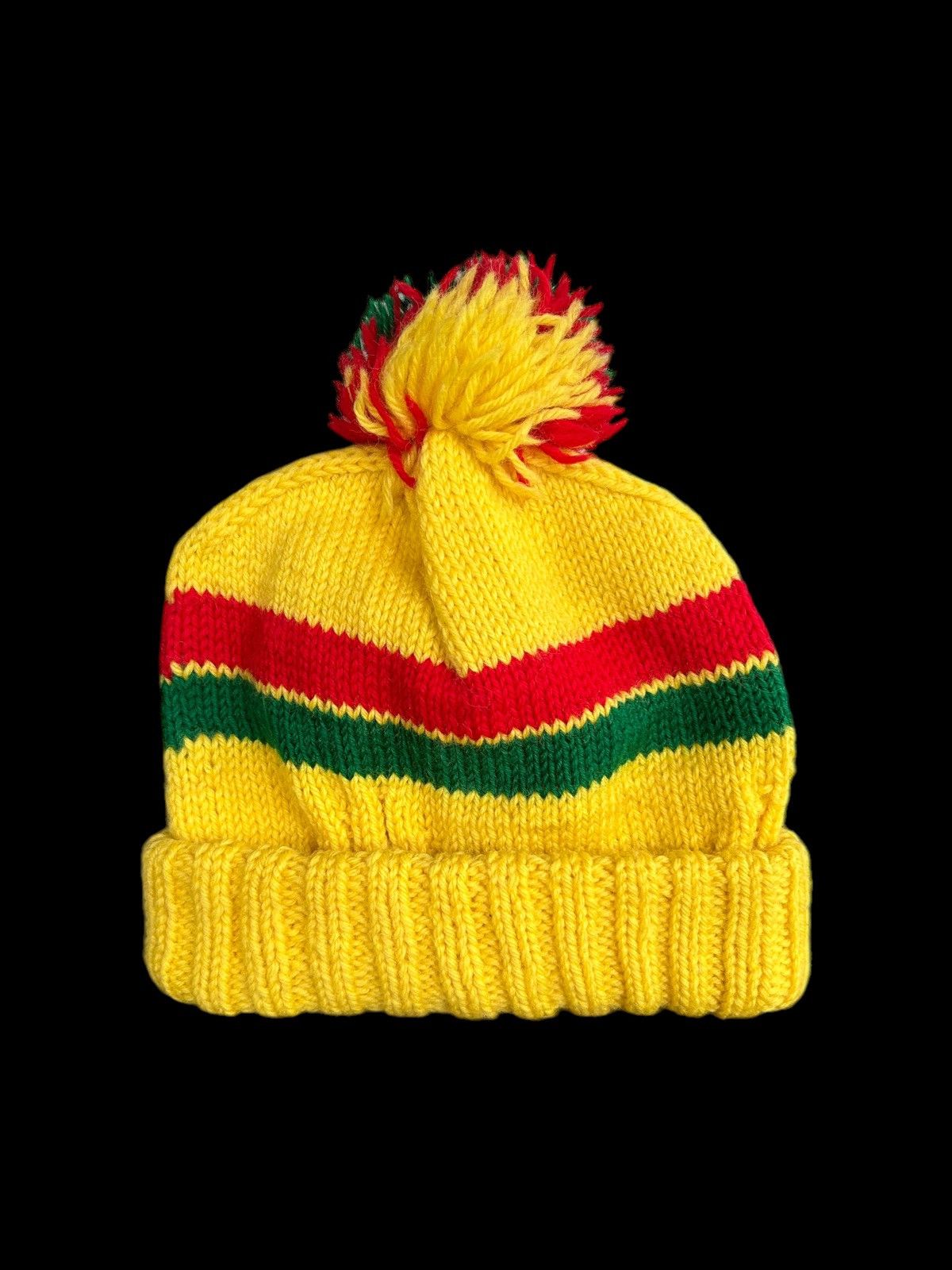 Japanese Brand × Kapital × Vintage Crochet knitted Handmade Beanie Hats ☠️☠️ Size ONE SIZE - 1 Thumbnail