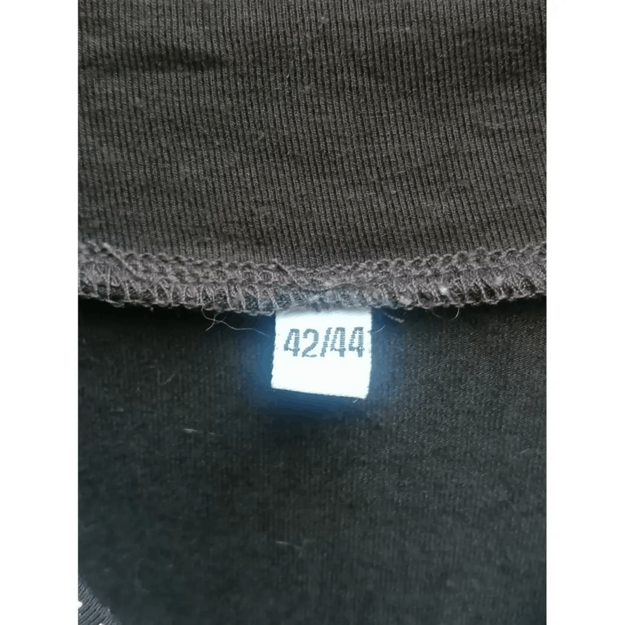 Other Black V-Neck T-Shirt with Decorative Pattern Size M / US 6-8 / IT 42-44 - 4 Thumbnail