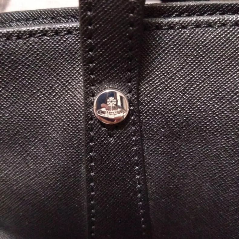 Vivienne Westwood Vivienne Westwood size os Black leather tote bag Size ONE SIZE - 3 Thumbnail