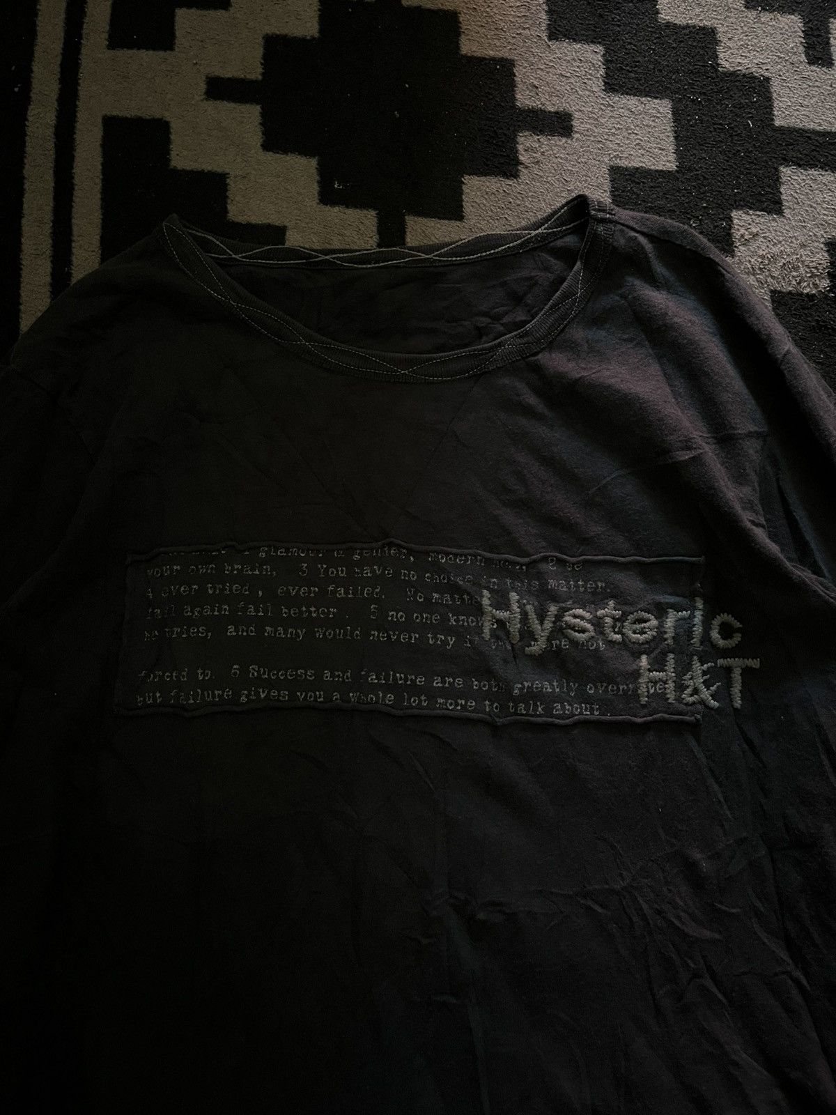 Other Vintage hysteric h&t distressed poem vkei tee Size US M / EU 48-50 / 2 - 2 Thumbnail