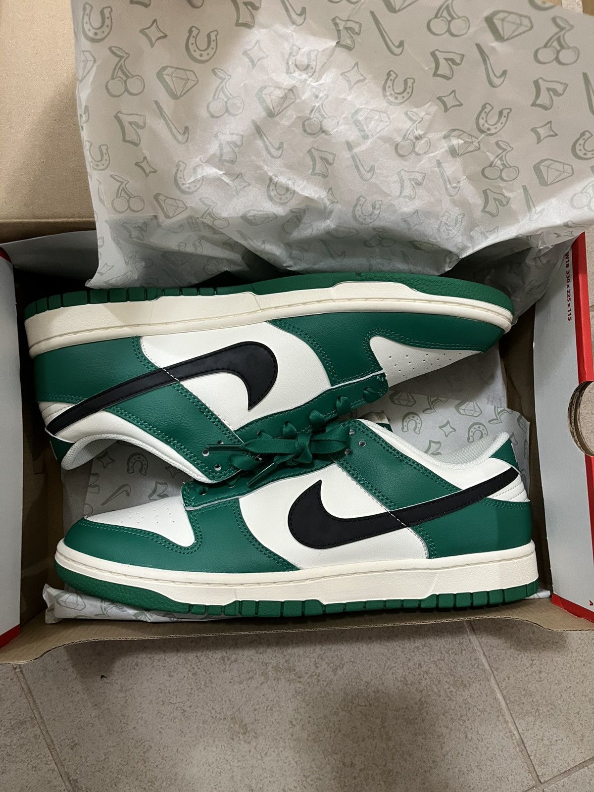 Nike Nike dunk low lottery pack malachite green Size US 10.5 / EU 43-44 - 7 Thumbnail