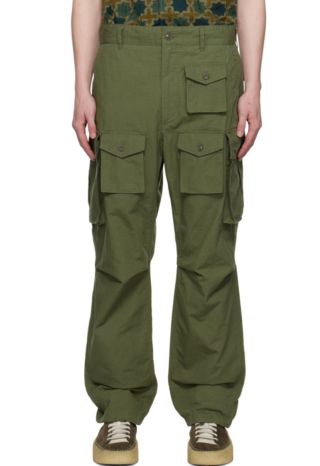 ENGINEERED GARMENTS Khaki FA Cargo Pants