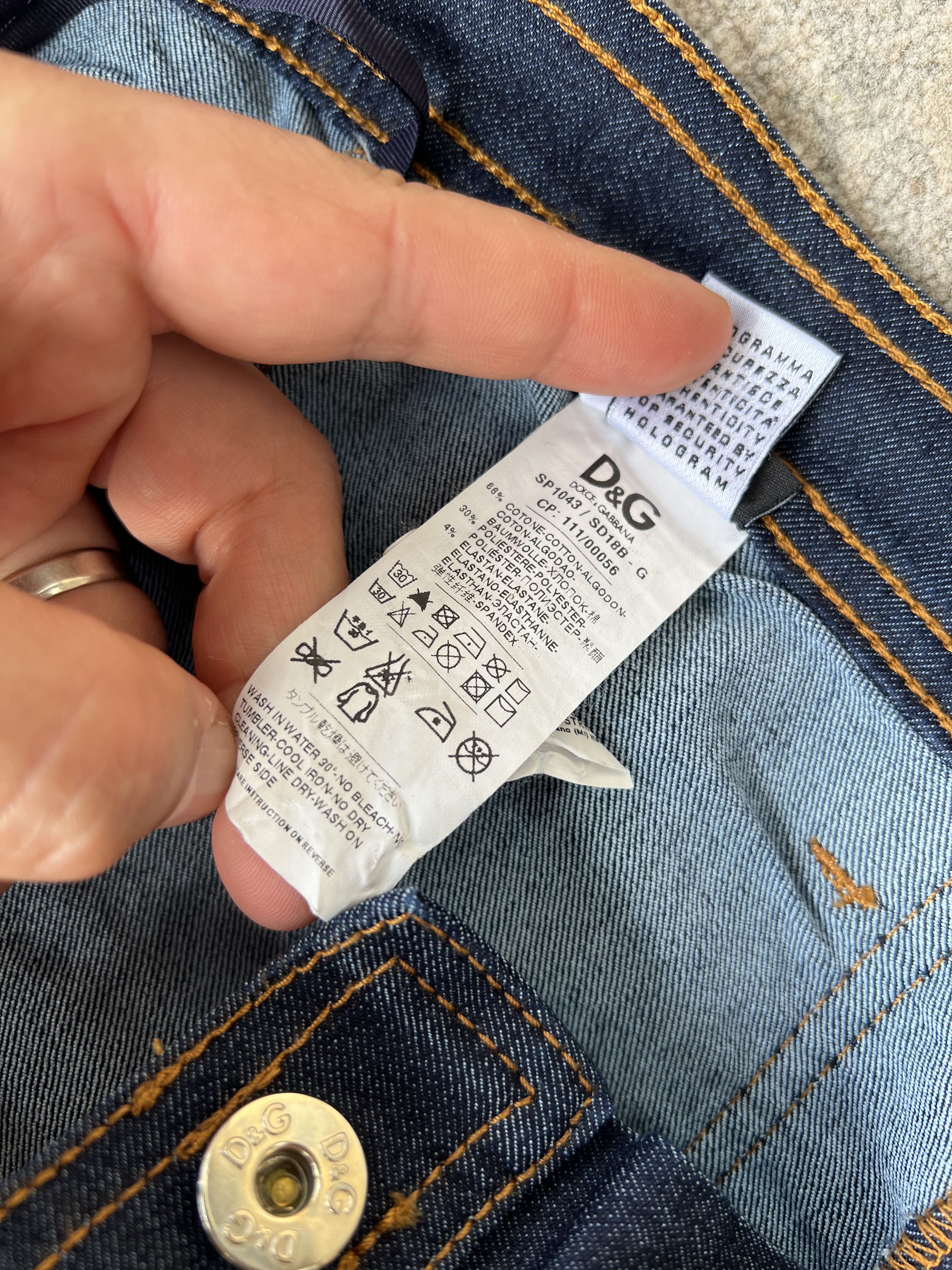 Dolce & Gabbana Dolce & Gabbana Jeans Size 26" / US 2 / IT 38 - 9 Thumbnail
