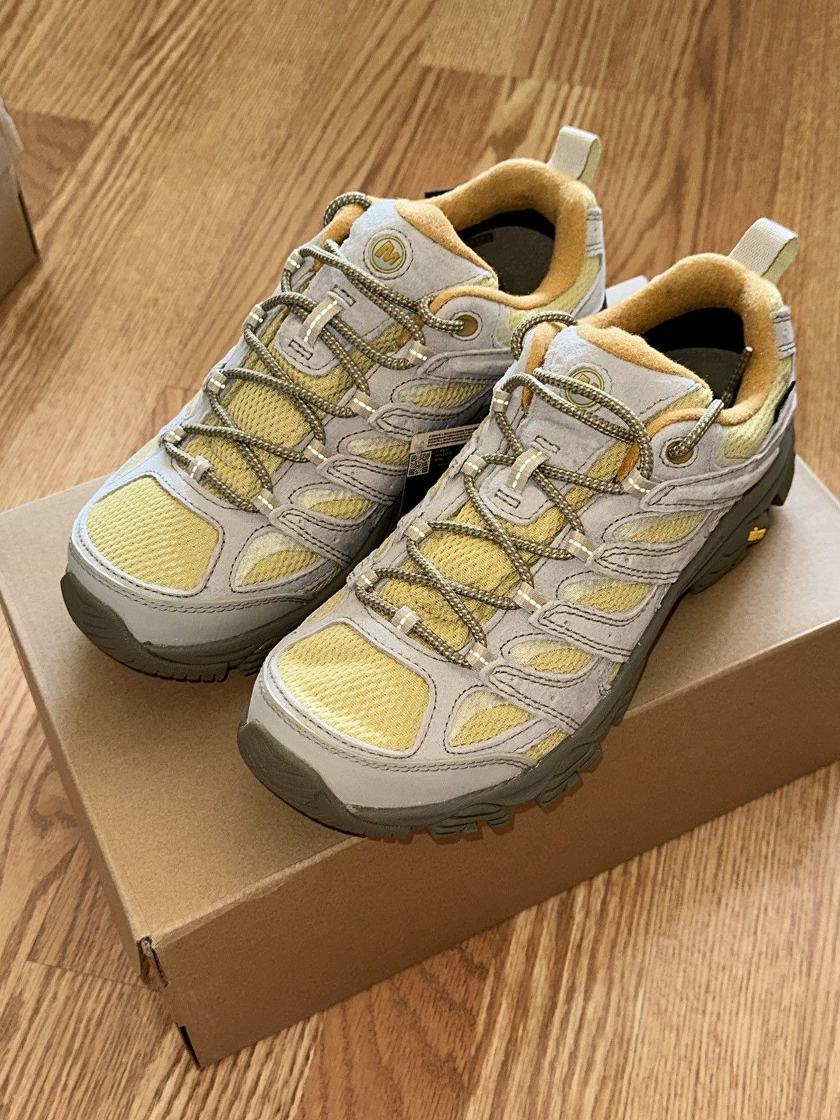 Merrell MERRELL MOAB 3 GTX GORETEX YELLOW NORI 7.5 Size US 7.5 / EU 40-41 - 3 Thumbnail