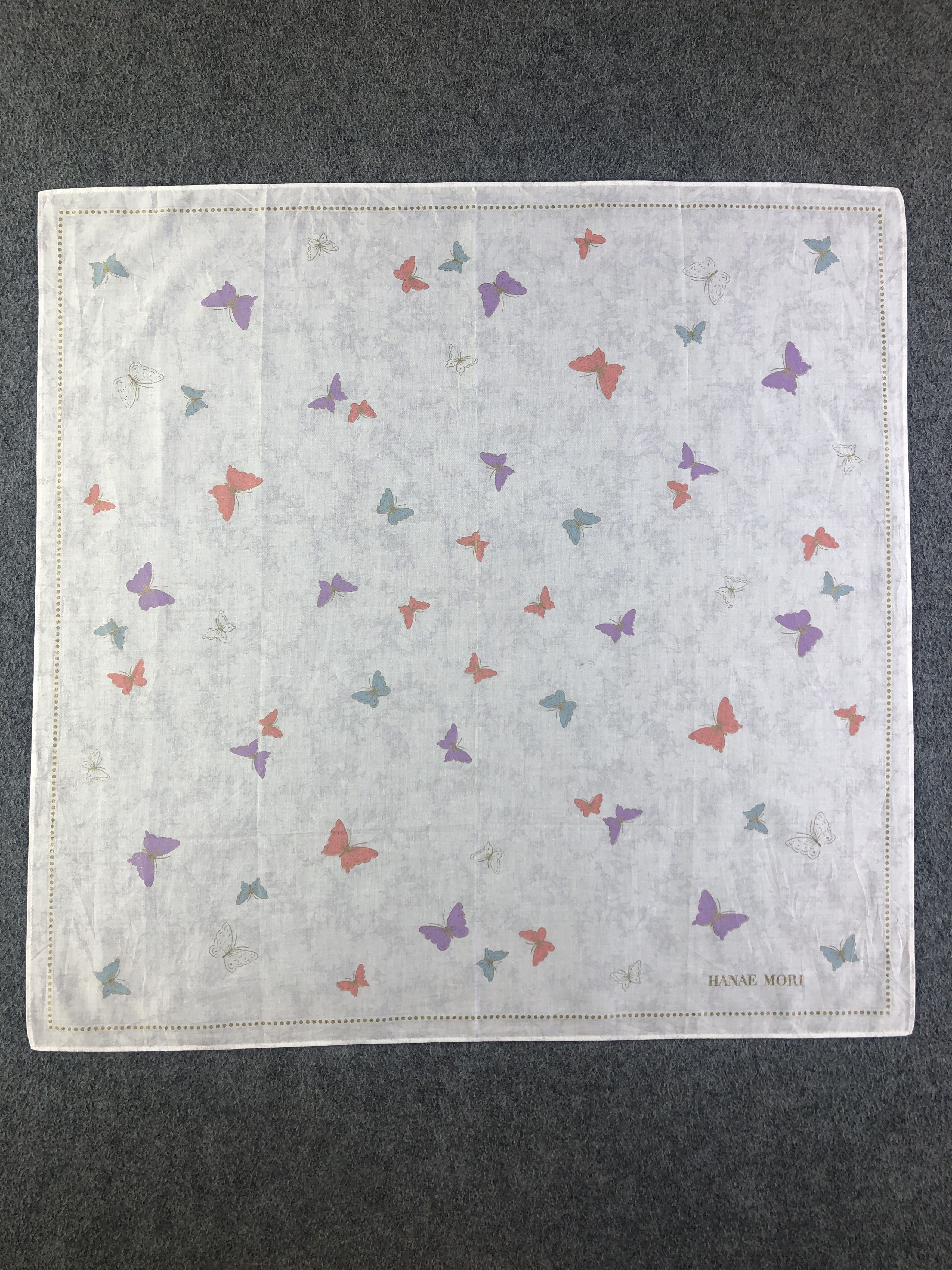 Hanae Mori Hanae Mori Handkerchief / Bandana / Neckerchief C447 Size ONE SIZE - 3 Thumbnail