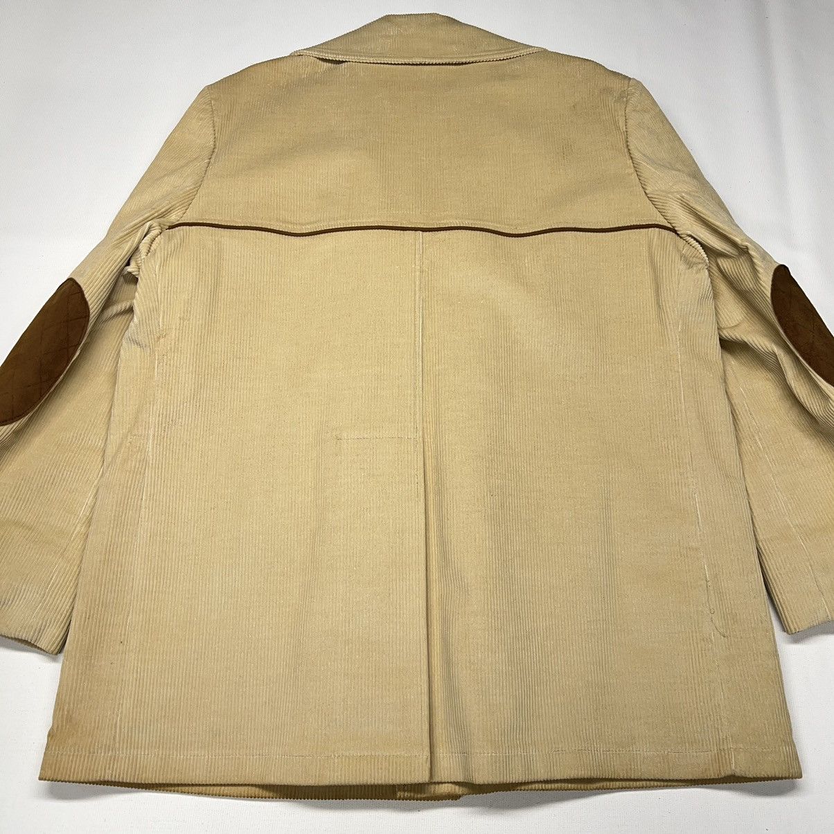 Vintage × Woolrich Woolen Mills VTG Woolrich Jacket Coat Corduroy Wool Lined Plaid Beige Size US S / EU 44-46 / 1 - 15 Thumbnail