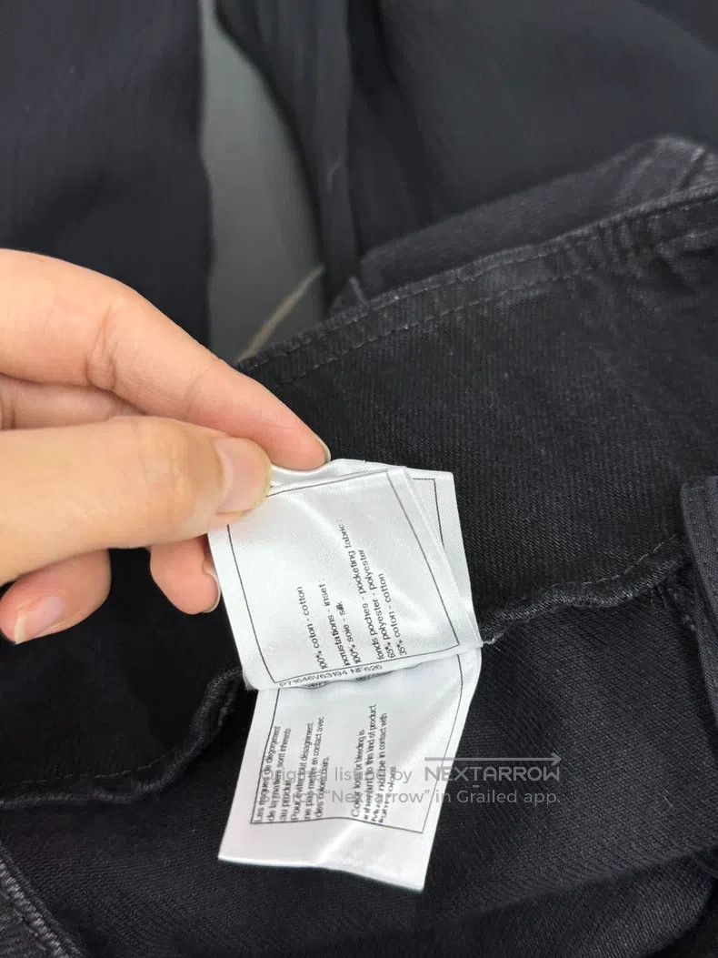 Chanel Chanel Black mesh stitched trousers Size 26" / US 2 / IT 38 - 7 Thumbnail