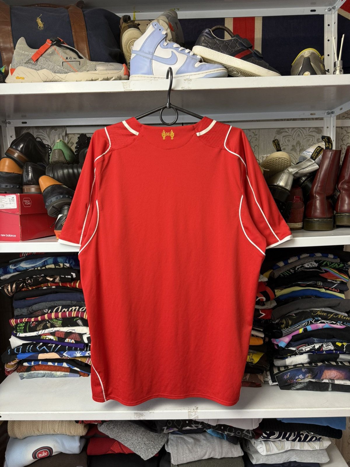 Vintage LIVERPOOL 2014 FOOTBALL SHIRT JERSEY HOME WARRIOR ORIGINAL Size US L / EU 52-54 / 3 - 25 Thumbnail