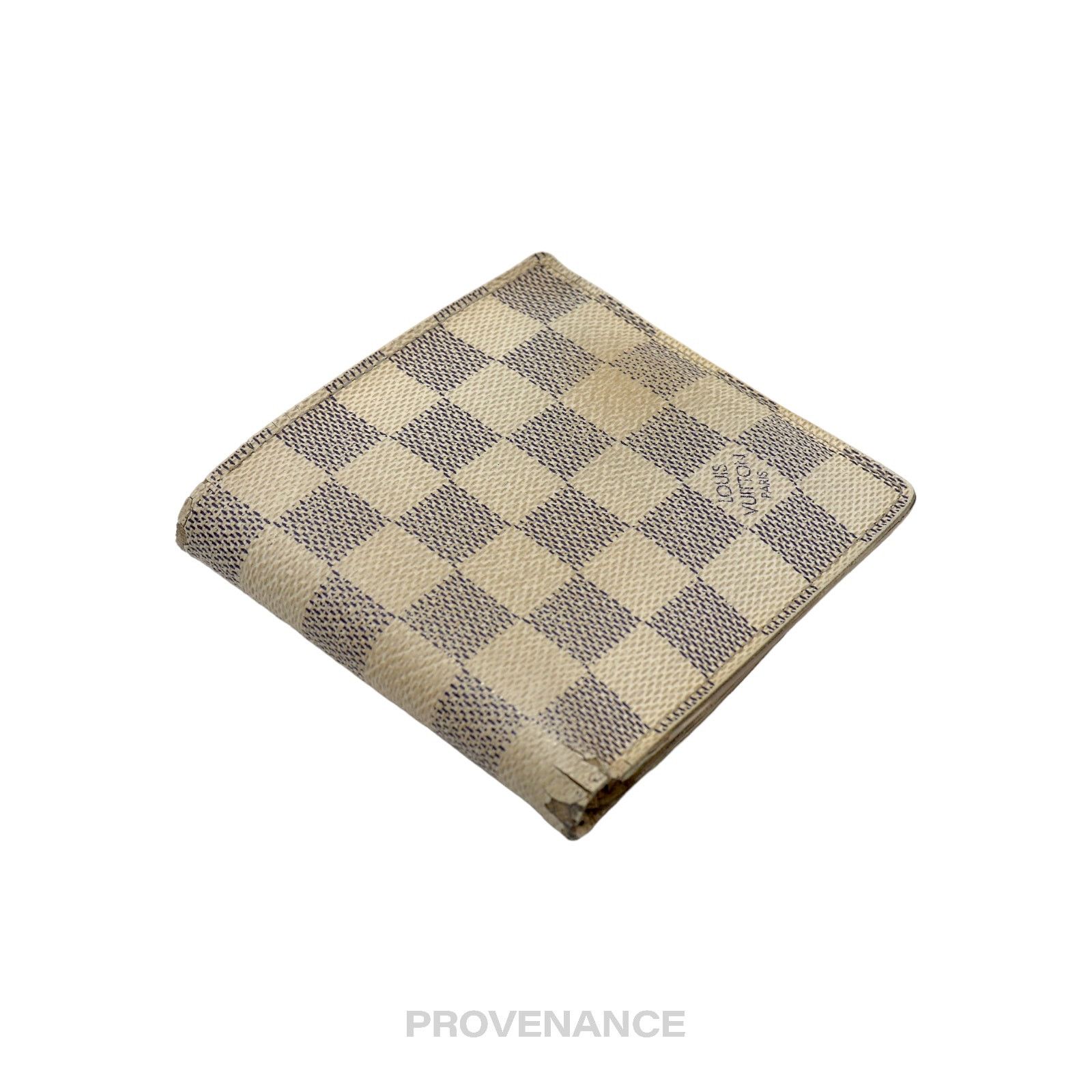 Louis Vuitton 🔴 Louis Vuitton Marco Wallet - Damier Azur Size ONE SIZE - 4 Thumbnail