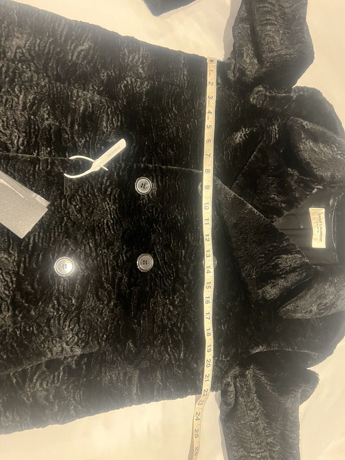 Saint Laurent Paris Saint Laurent men’s faux fur coat Hedi Slimane.54/44. $6800 Size US L / EU 52-54 / 3 - 9 Thumbnail