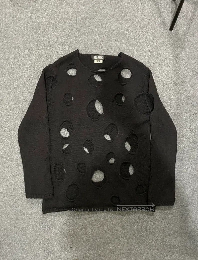 Comme des Garcons Comme Des Garcons Wormhole Knit Sweater Size L / US 10 / IT 46 - 1 Thumbnail