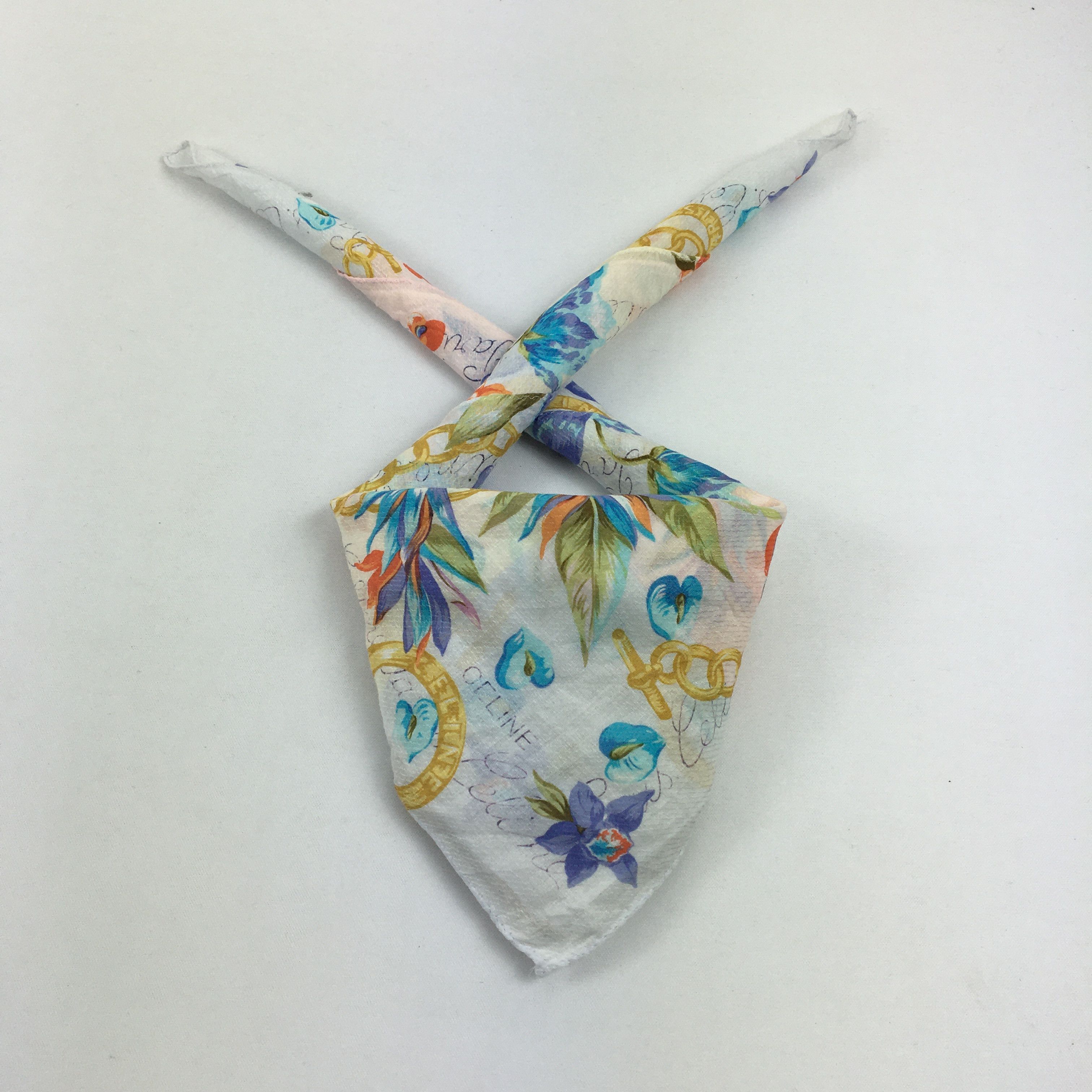 Celine Celine Handkerchief Neckerchief Bandana - AC73044 Size ONE SIZE - 1 Thumbnail