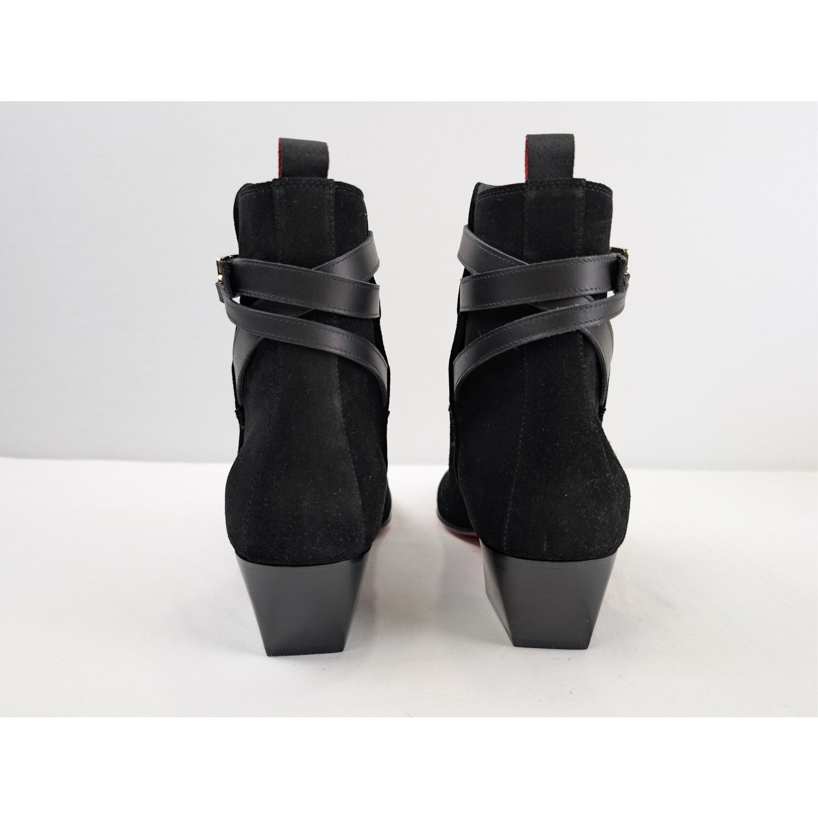 Christian Louboutin o1rshd1 Rosalio Jodhpur 40 Boots in Black 43 Size US 10 / EU 43 - 13 Thumbnail