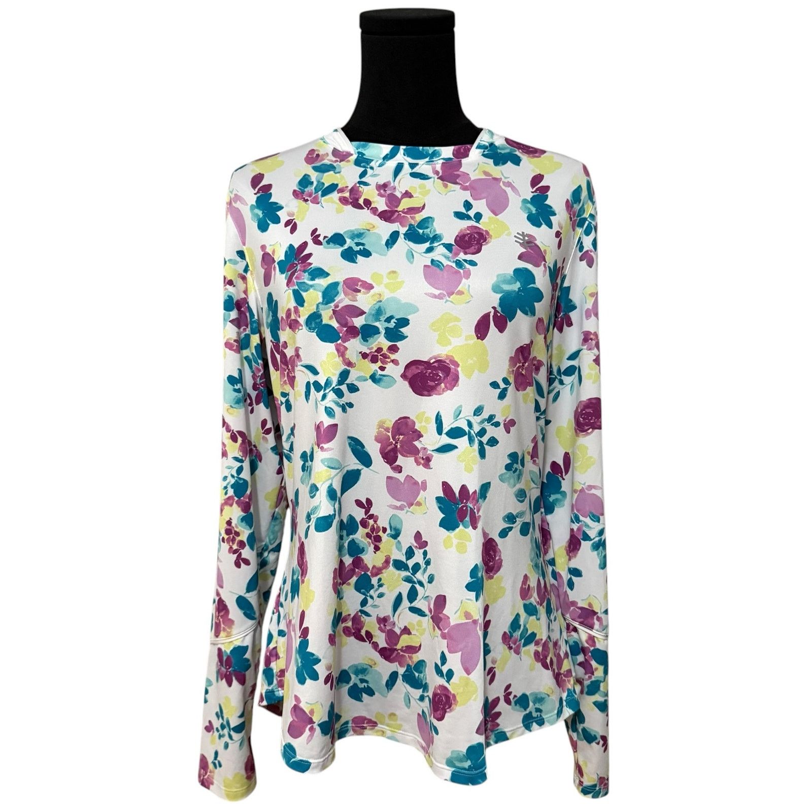 Other Coolibar Match Point Tennis Tee Sun Protection Floral Medium Size M / US 6-8 / IT 42-44 - 1 Thumbnail