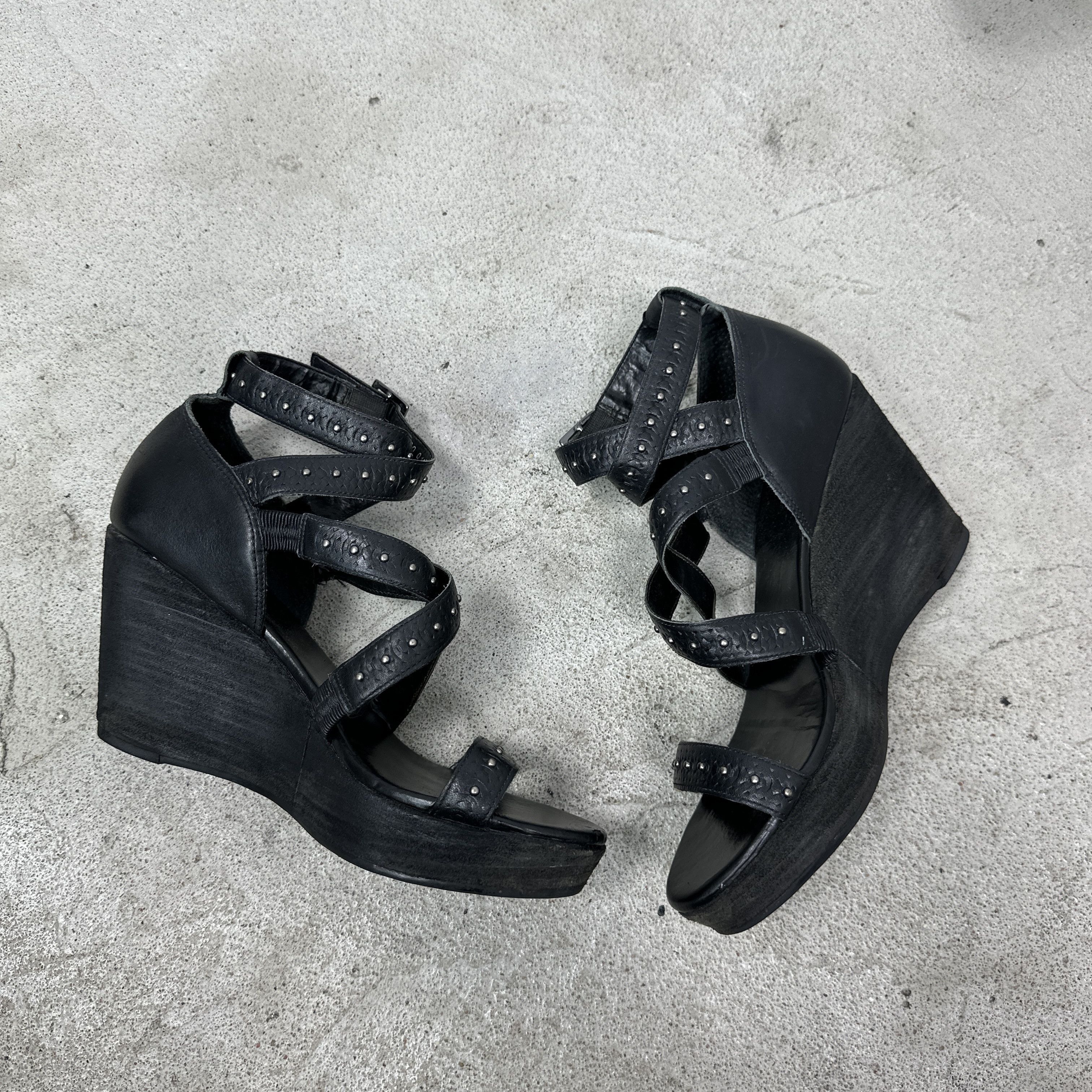 Vintage Vintage Wrapped Studded Faith by El Dantes Platforms Y2K Size US 8 / IT 38 - 7 Thumbnail