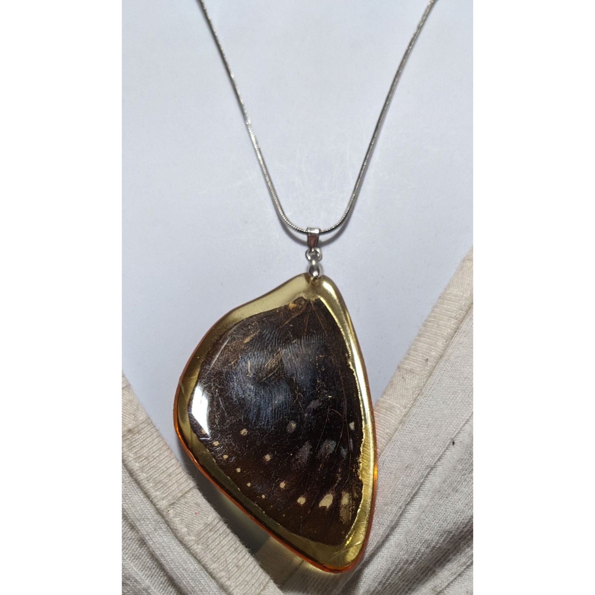 Other Preserved Butterfly Wing Necklace Size ONE SIZE - 6 Thumbnail