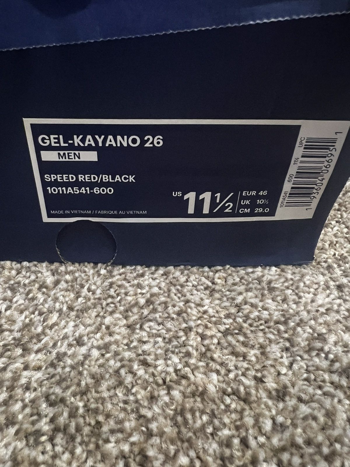 Asics ASICS GEL-KAYANO 26 Size US 11.5 / EU 44-45 - 7 Thumbnail