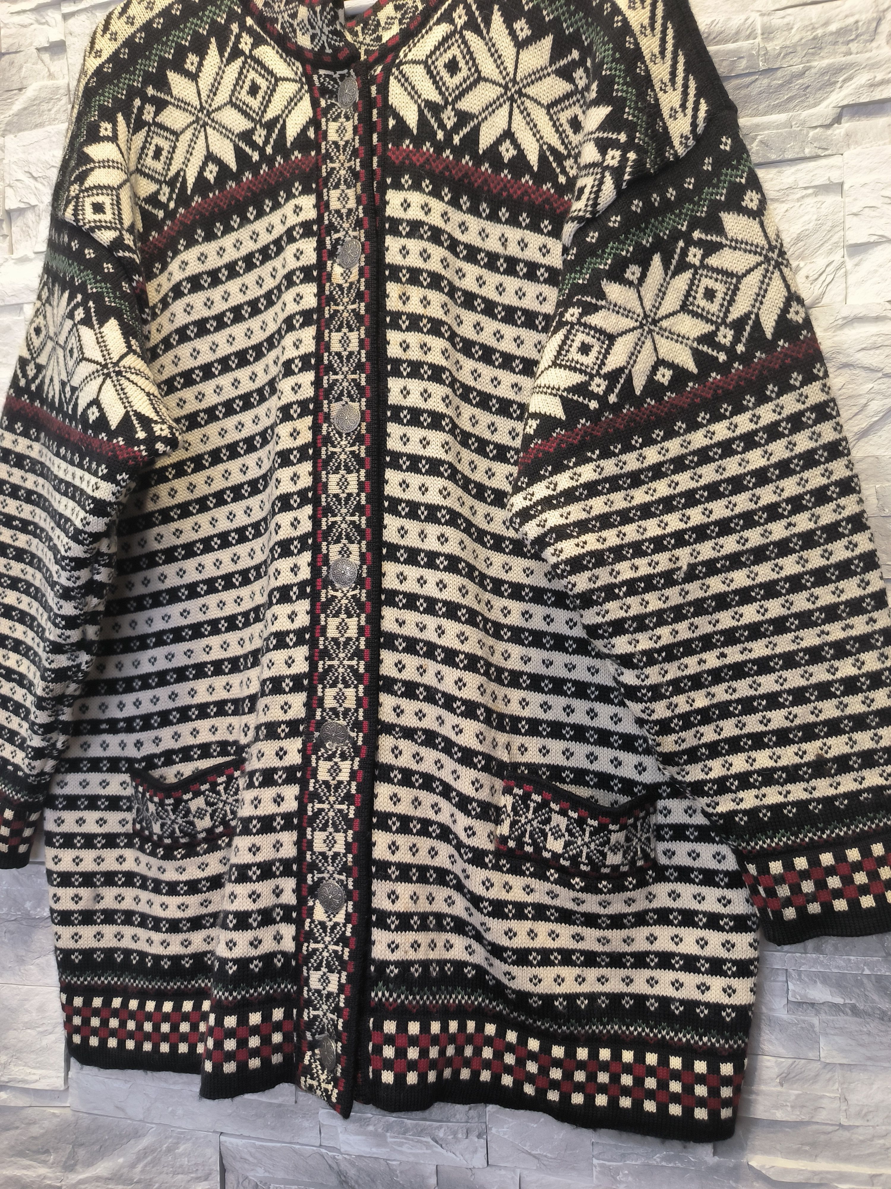 Dale Of Norway × Vintage Vintage Telemark Skjaeveland Knitwear Wool Cardigan Norway Size US L / EU 52-54 / 3 - 2 Thumbnail