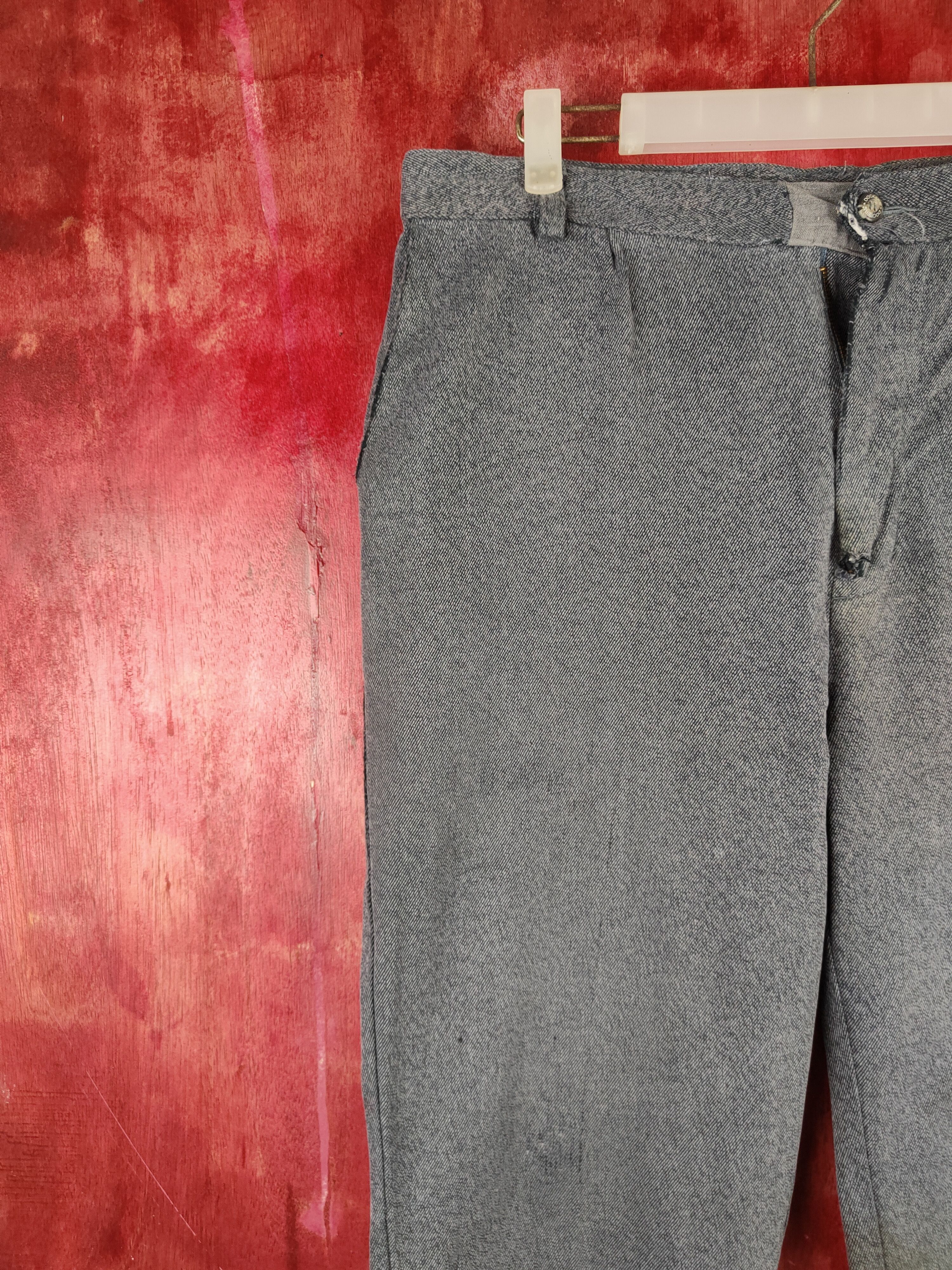 Dockers Dockers Blue vintage ripped distressed Casual Pants #S1291 Size US 32 / EU 48 - 3 Thumbnail