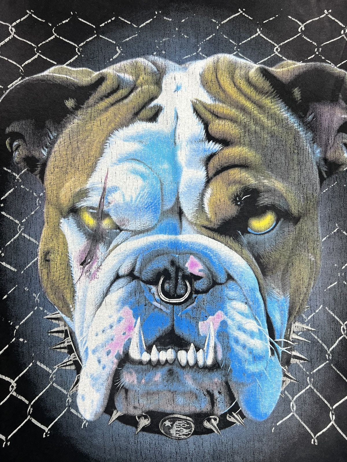 HELLSTAR Hellstar Beware of Dog T-Shirt Size US XL / EU 56 / 4 - 2 Thumbnail