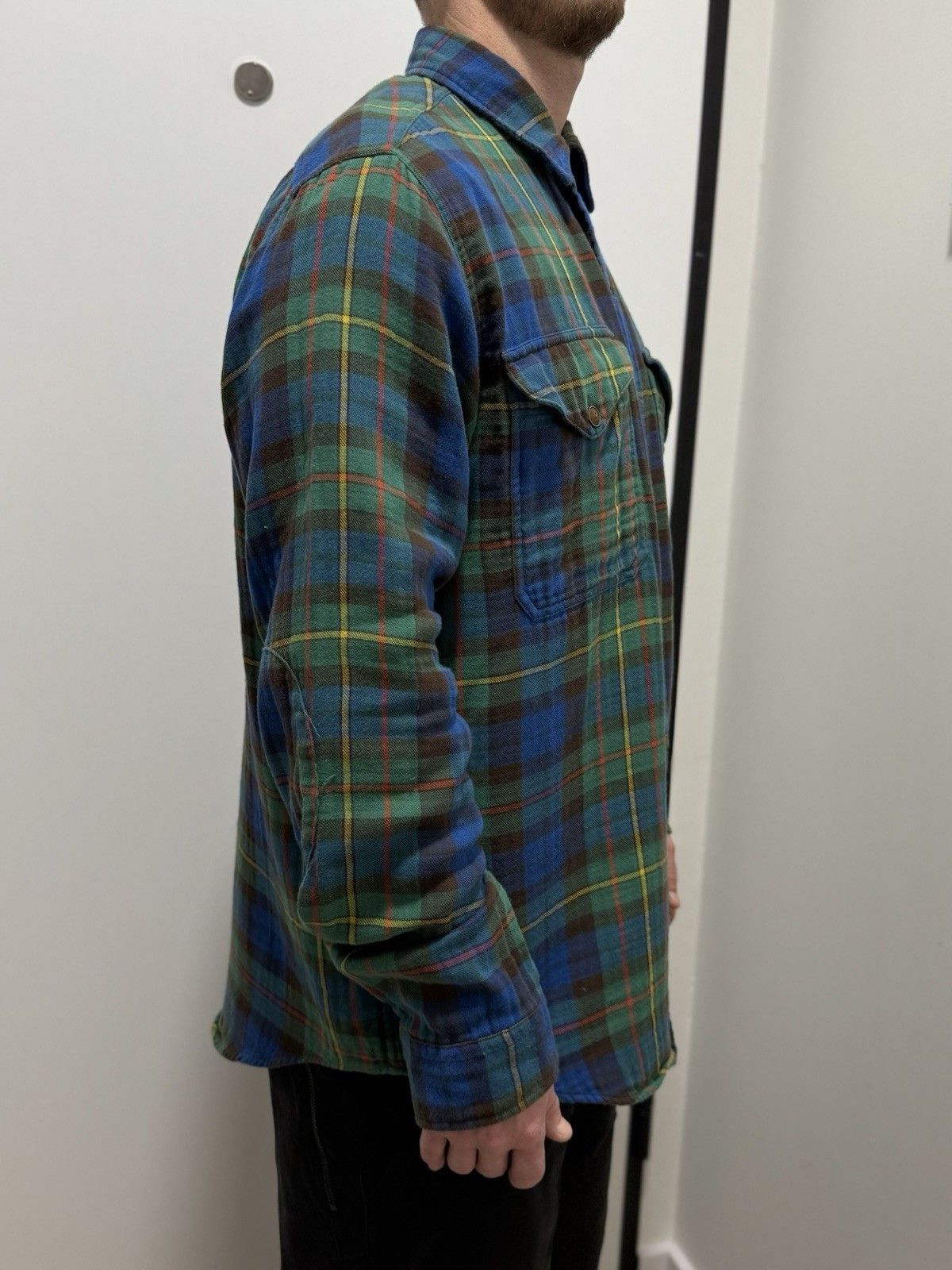 Polo Ralph Lauren DDP Polo Ralph Lauren Mens Shirt Flannel Plaid Warm Cozy Size US L / EU 52-54 / 3 - 3 Thumbnail