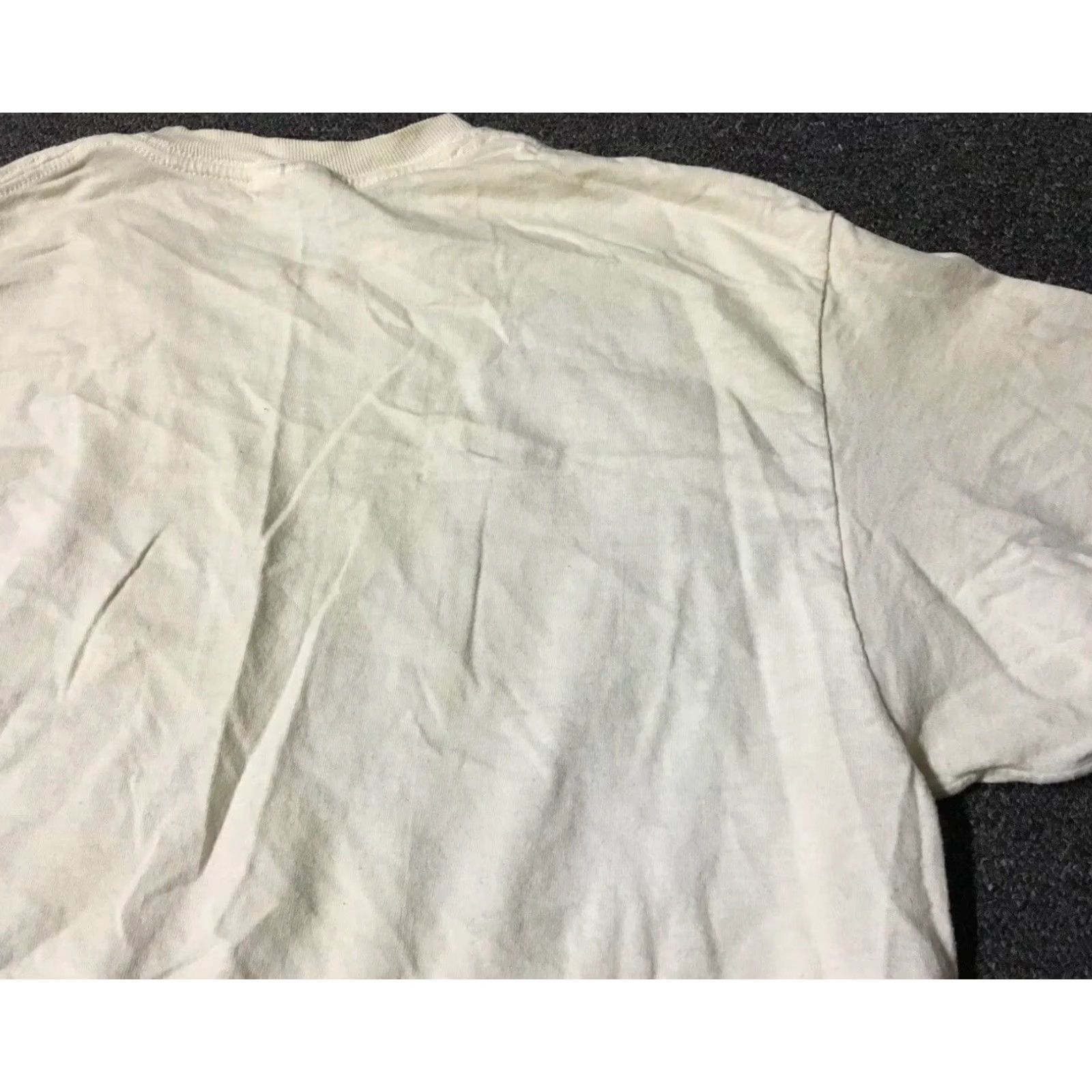 Hanes Vtg La Joya PE Shirt M White 90s Grunge Sports USA Football Basketball Baseball Logo Nike? Size US M / EU 48-50 / 2 - 7 Thumbnail