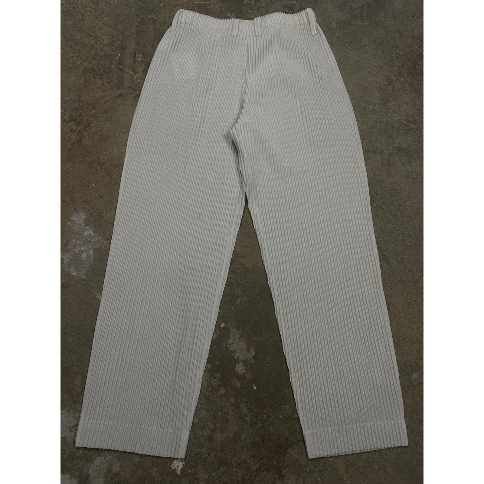 Issey Miyake Issey Miyake Pants White Used 2 (34) Size US 34 / EU 50 - 1 Thumbnail