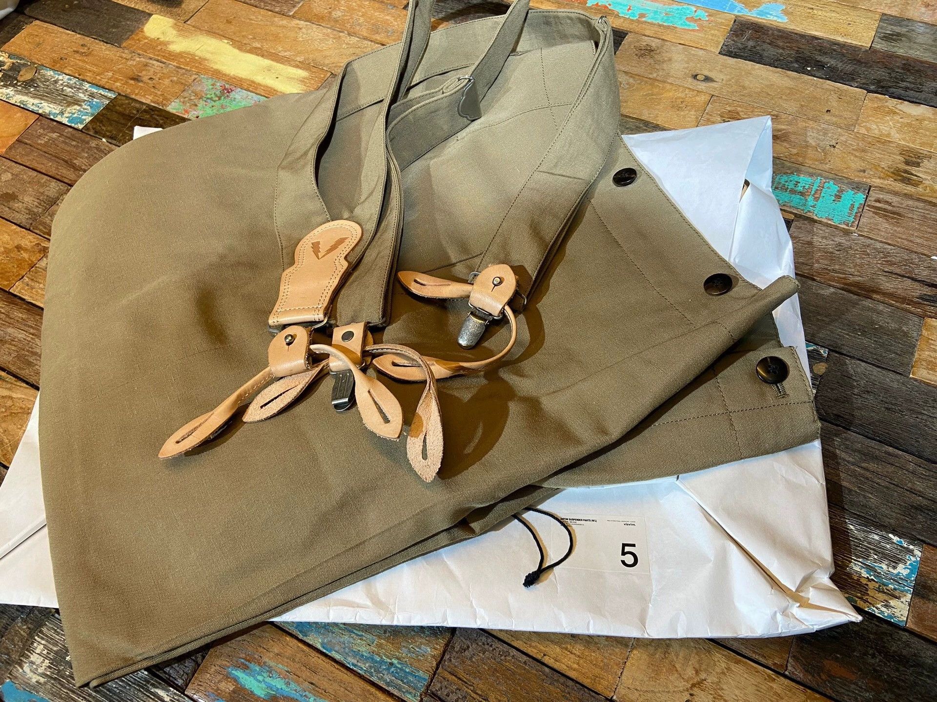 Visvim Visvim Jumbo Pastoral Braces Pants (W/L) - FINAL CHANCE