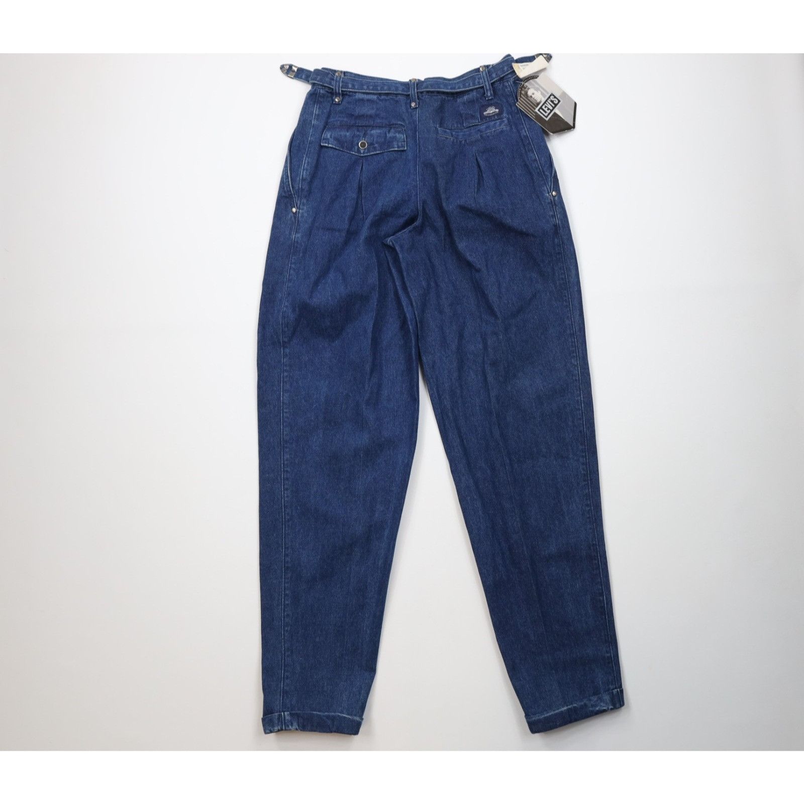 Levi's Deadstock Vintage 90s Levis SilverTab Hollywood Buckle Jeans Size US 29 - 11 Thumbnail